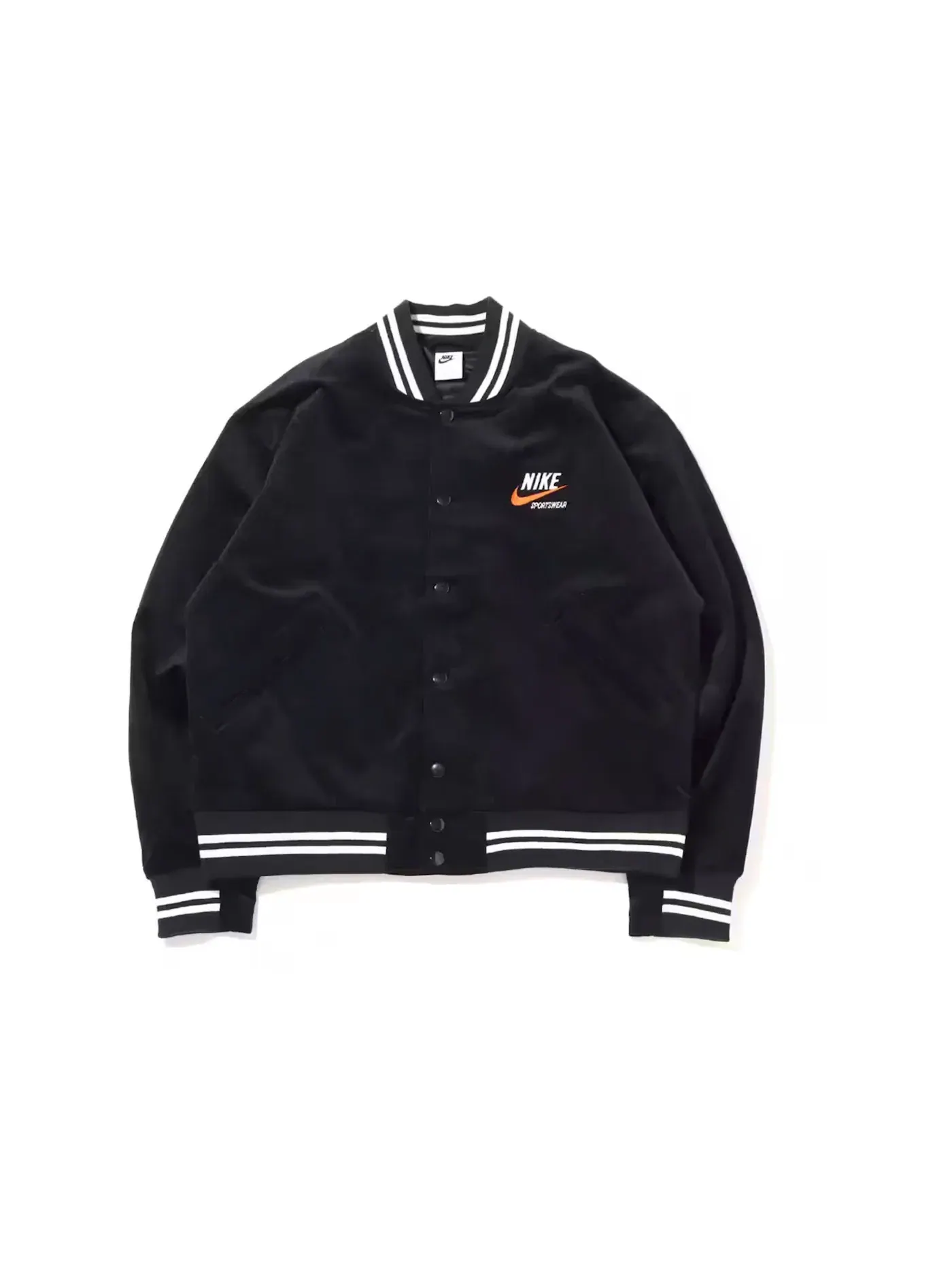 Мужская куртка-бомбер с длинным рукавом Nike Sportswear Trend — изображение 1 из 2, черный