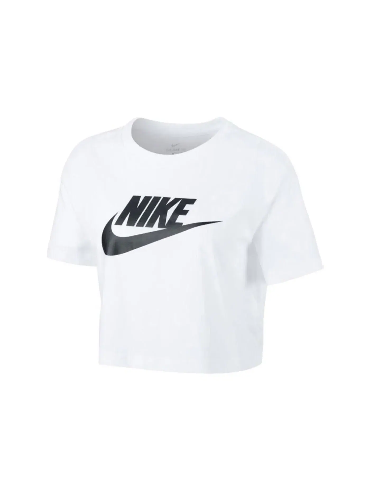 Женская футболка укороченная Nike Sportswear Essential — изображение 1 из 1, белый