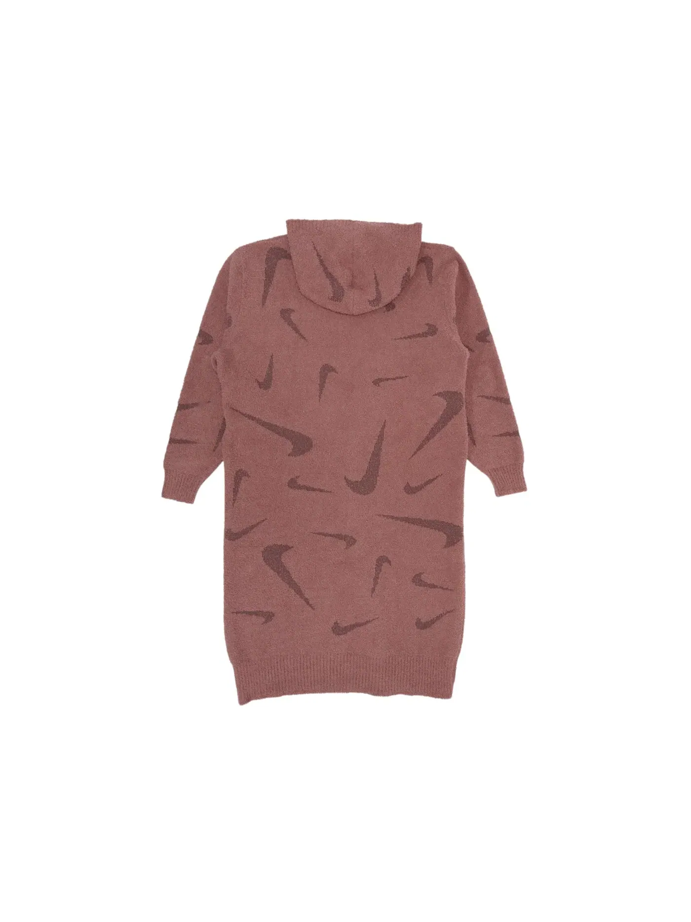 Женский кардиган с текстурой букле Phoenix Cozy Nike — изображение 2 из 2, сирень