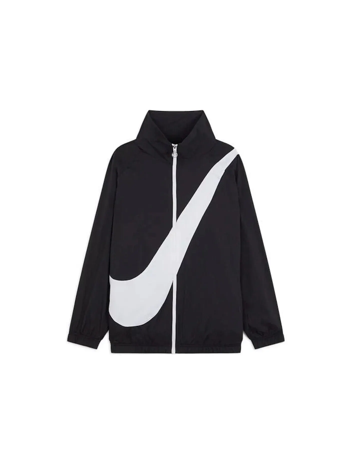 Женская куртка с принтом Nike Jacket — изображение 1 из 2, черный/белый