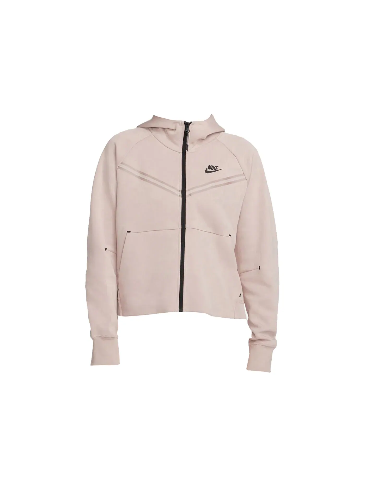 Женская худи с длинным рукавом Nike Sportswear Tech Fleece — изображение 1 из 2, черный