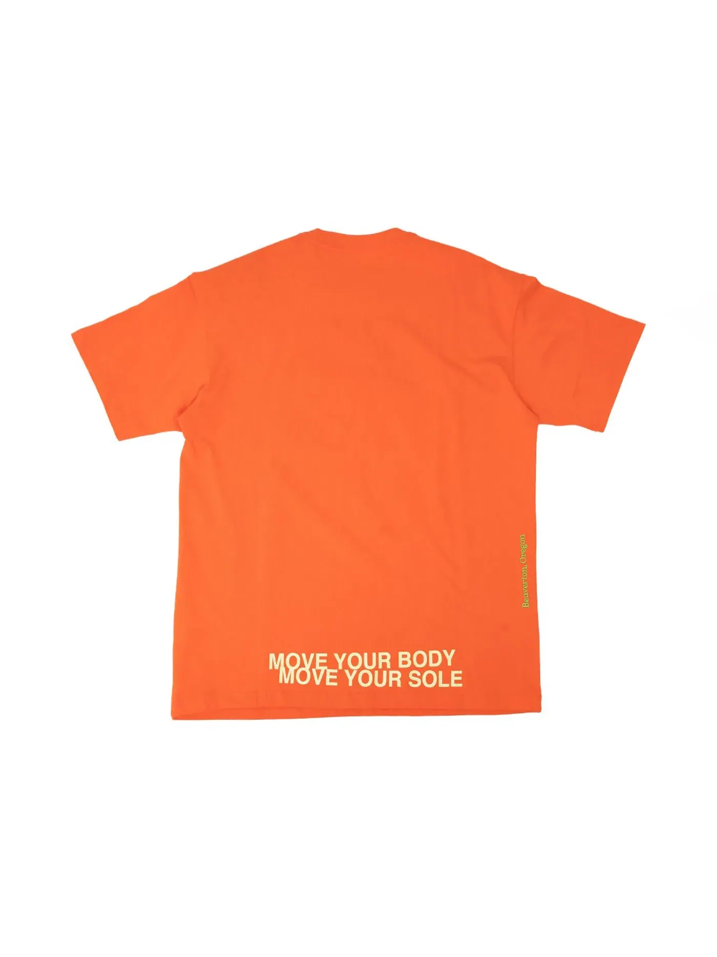 Мужская футболка с принтом Nike Sportswear World Tour Tee — изображение 2 из 2, оранжевый