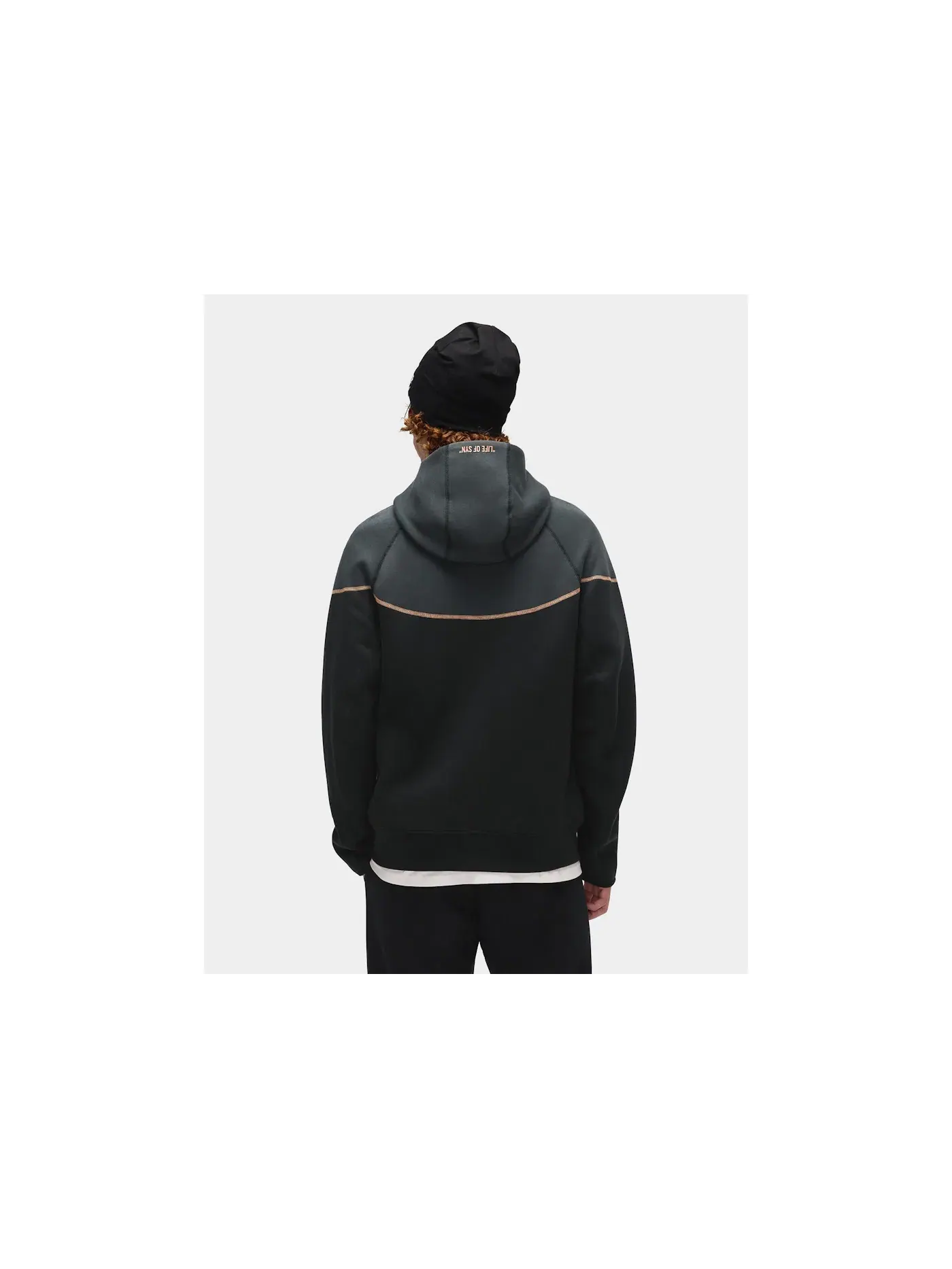 Мужская куртка с флисом с принтом Nike Sportswear Tech Fleece x Central Cee Full Zip Hoodie — изображение 4 из 4