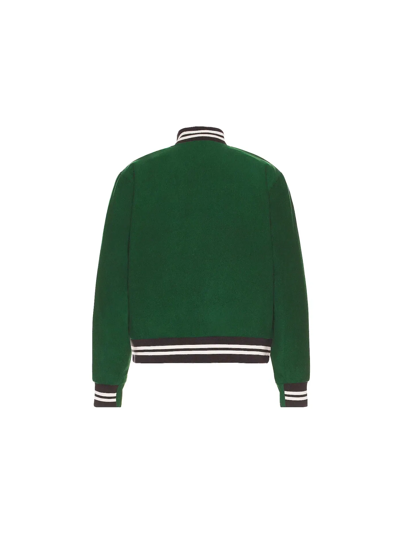 Мужская куртка-бомбер с принтом Nike Sportwear Authentics Varsity Jacket — изображение 2 из 2, зеленый/белый