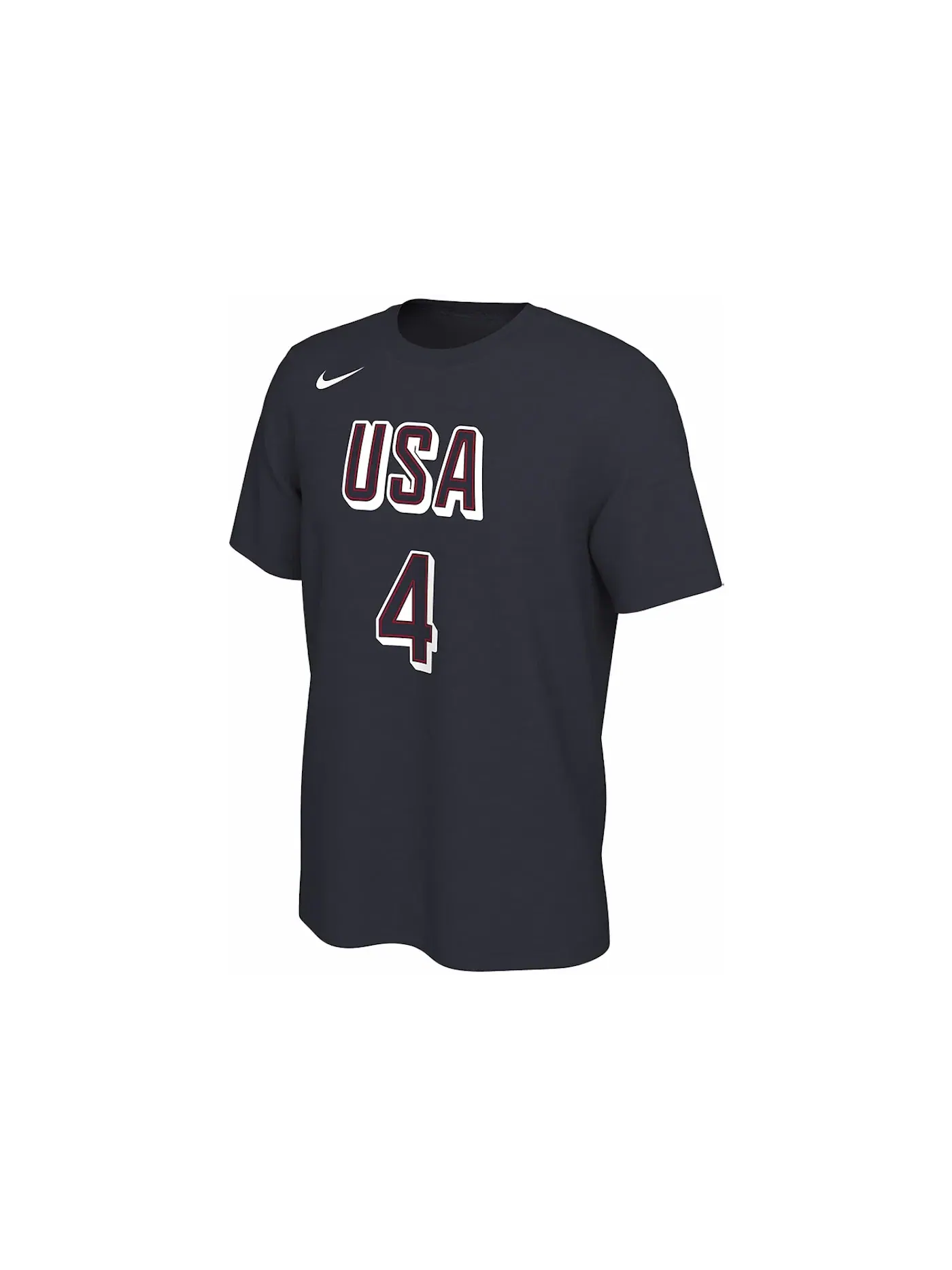 Мужская футболка с принтом Nike Stephen Curry USA Basketball — изображение 1 из 2, темно-синий