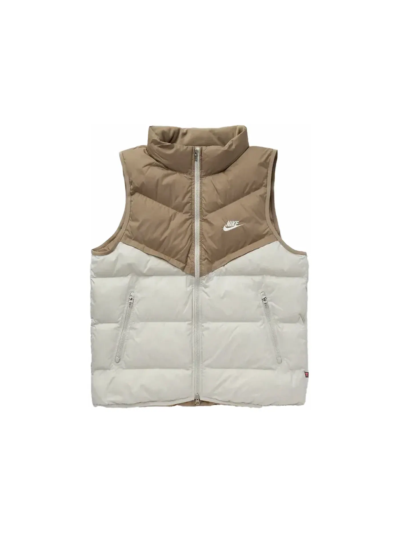 Мужской утепленный жилет с принтом Nike Storm-FIT Windrunner Insulated Vest — изображение 1 из 1, хаки/светлый