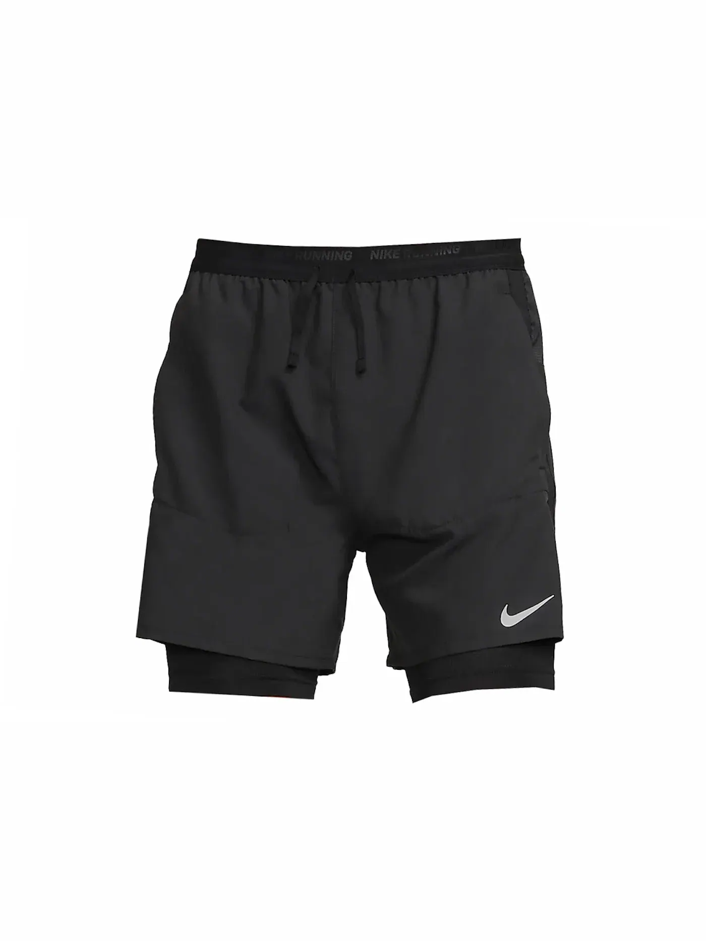 Мужские шорты для бега гибридные Dri-FIT Nike — изображение 1 из 2, черный