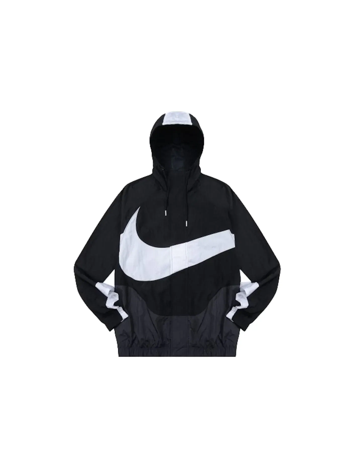 Мужская куртка с подкладкой Nike Swoosh Woven Lined — изображение 1 из 1, черный/белый