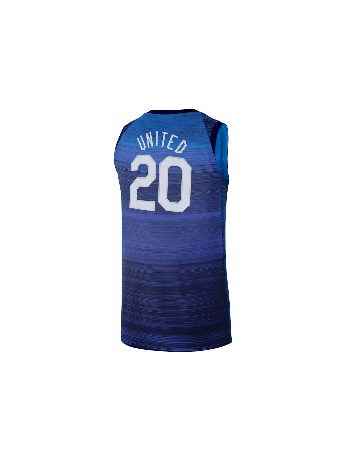 Мужская джерси с принтом Nike Team USA 2020 Road Vaporknit Authentic — изображение 2 из 2, синий