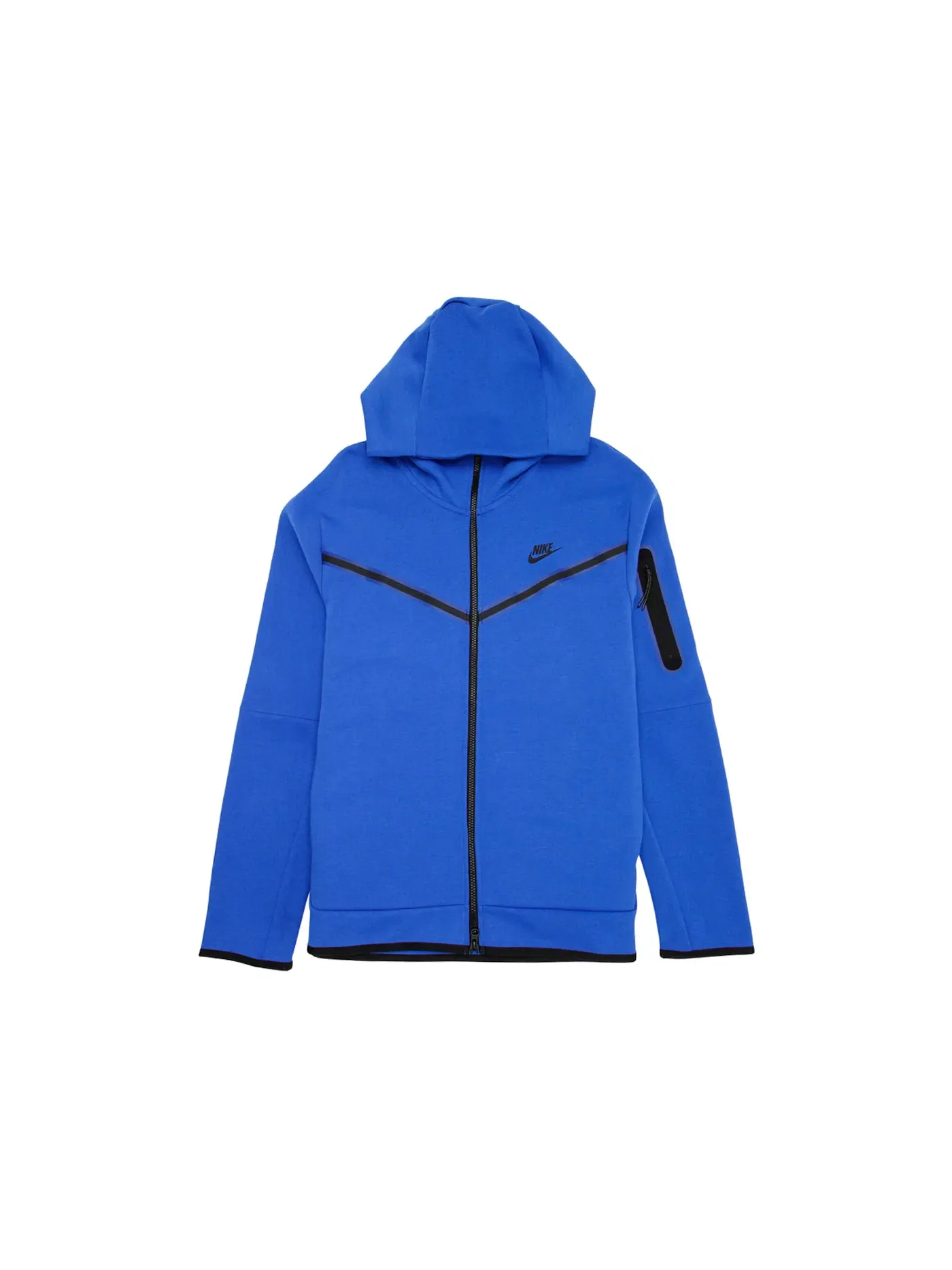 Мужская куртка-худи на молнии Tech Fleece Nike — изображение 1 из 1, черный