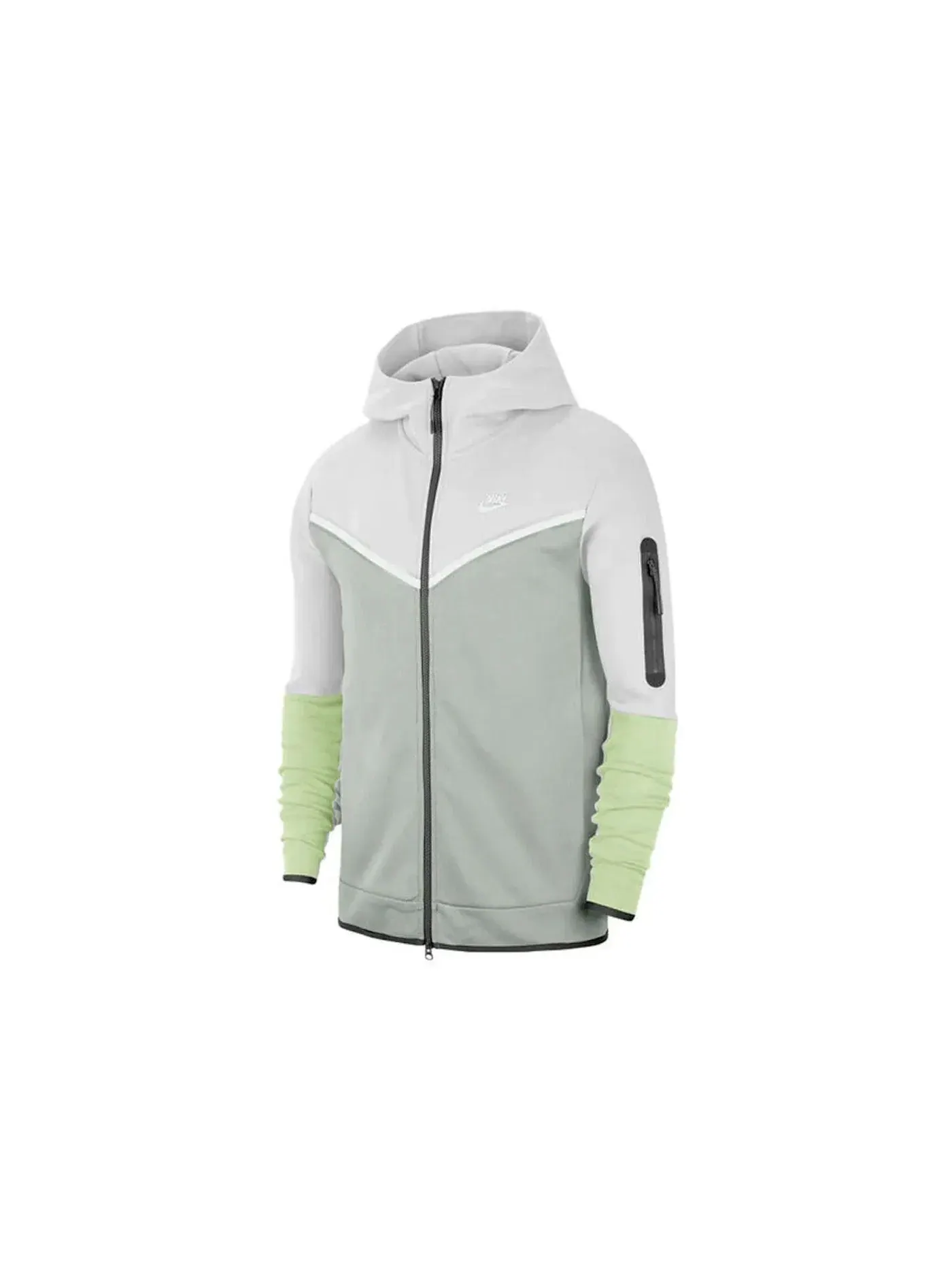 Мужская куртка из футера с капюшоном и полной застежкой-молнией Nike Sportswear Tech Fleece — изображение 1 из 1