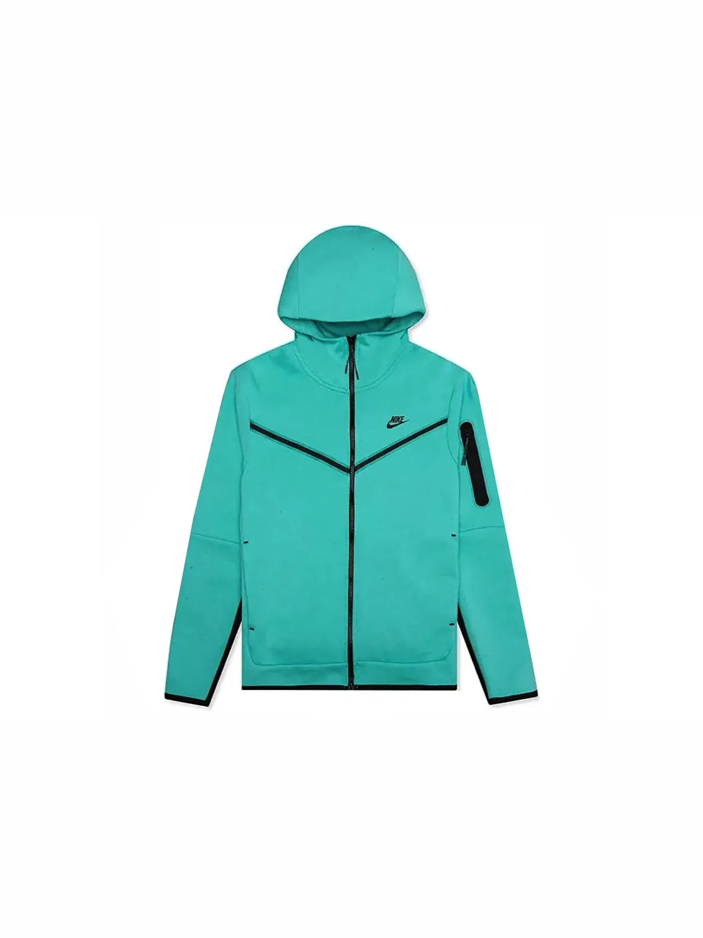 Мужская худи Tech Fleece Nike — изображение 1 из 1, черный/черный