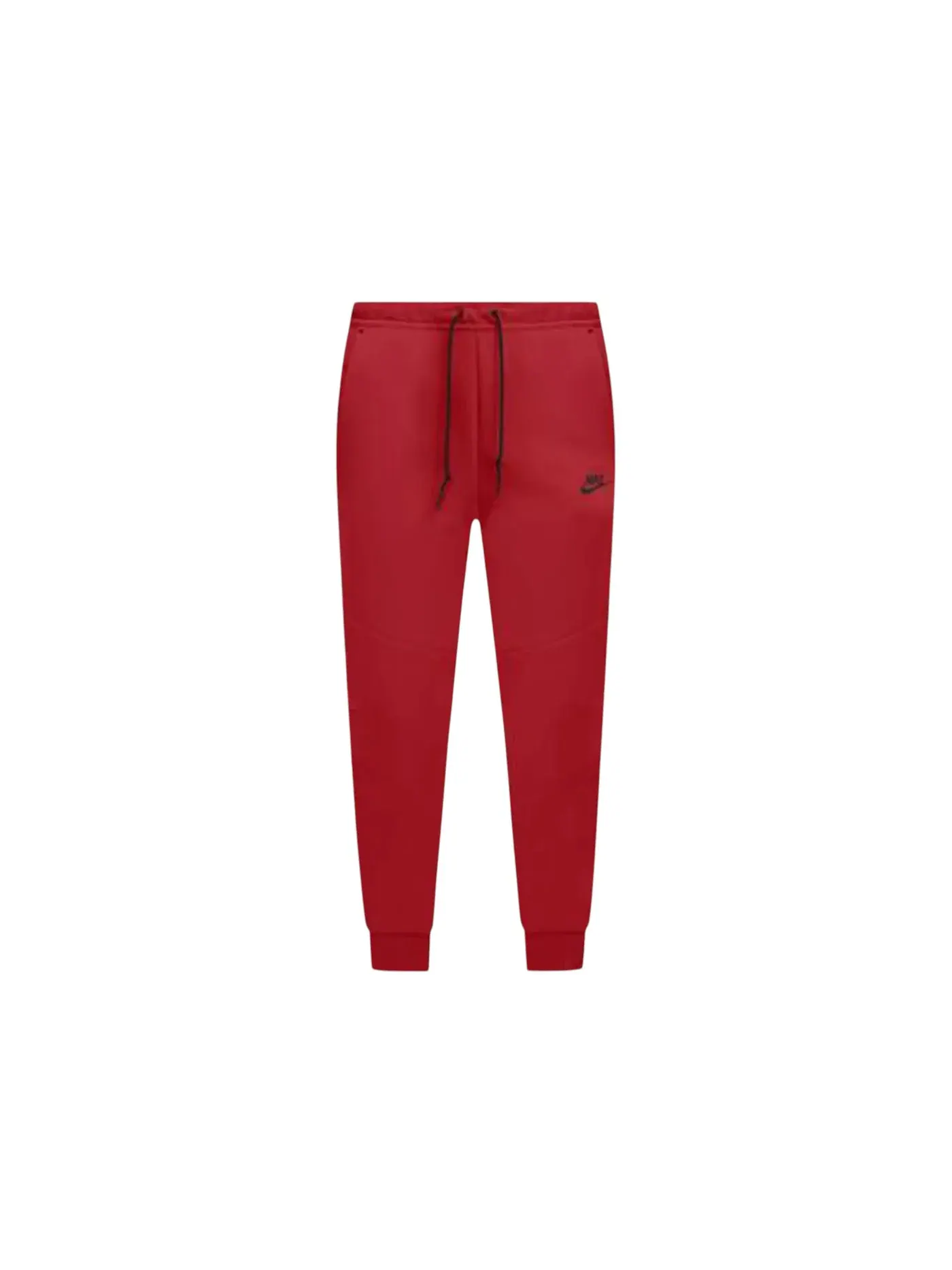 Мужские спортивные штаны с технологией Tech Fleece Nike Pants — изображение 1 из 1, красный/черный