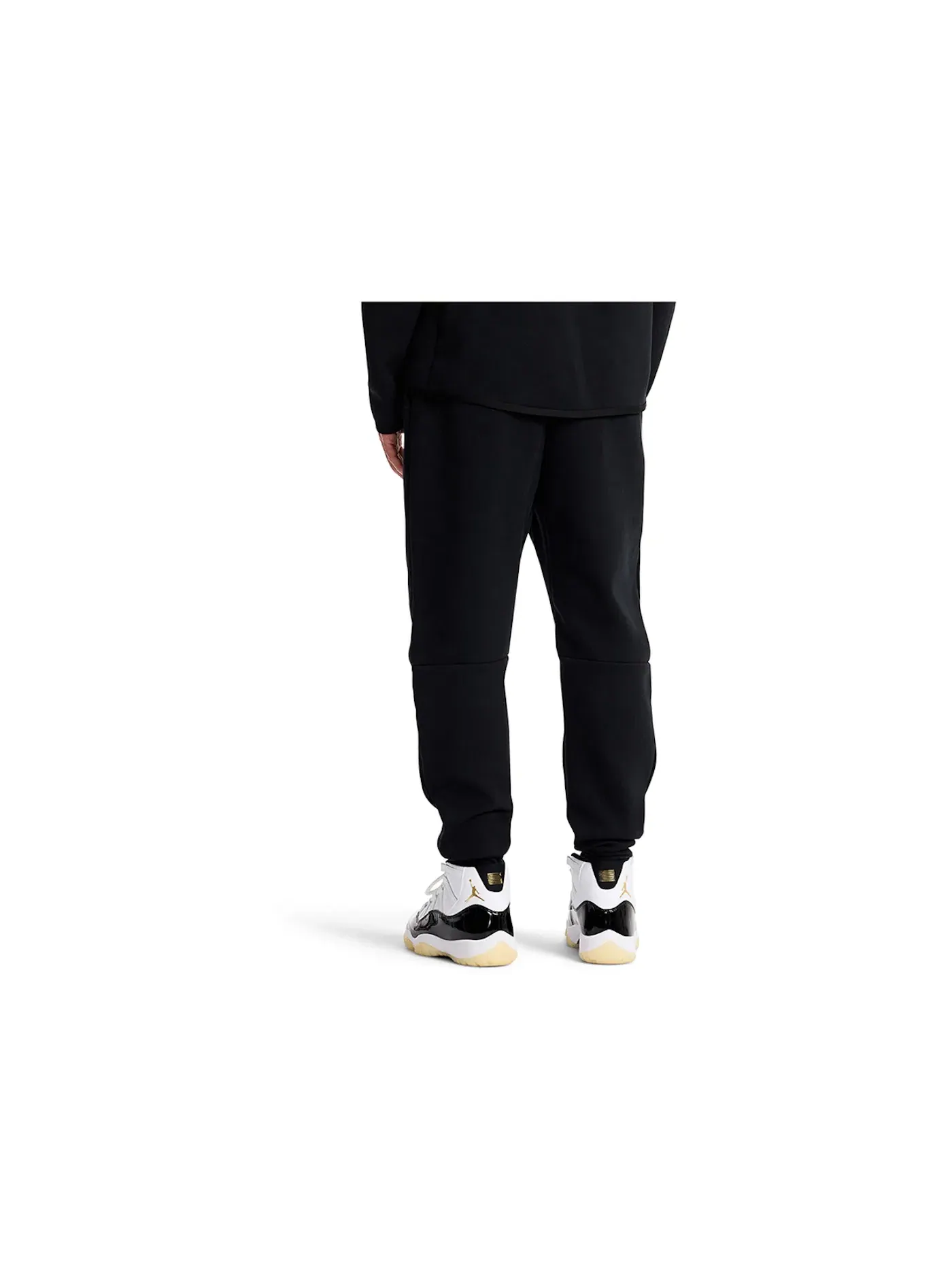 Мужские спортивные штаны из флиса Nike Joggers — изображение 4 из 4, черный