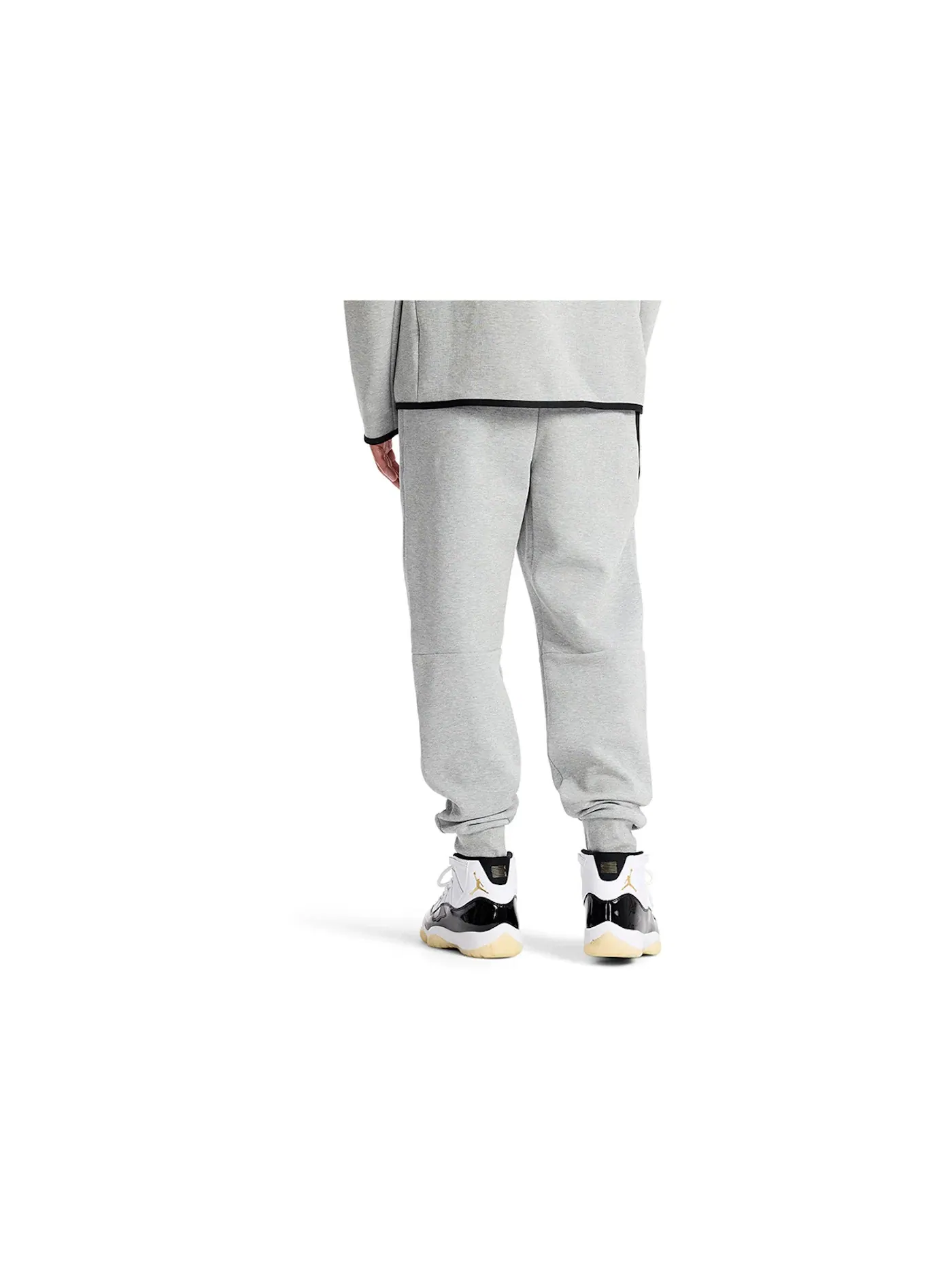 Мужские спортивные штаны из футера с технологией Tech Fleece Nike — изображение 4 из 4, темный серый/черный