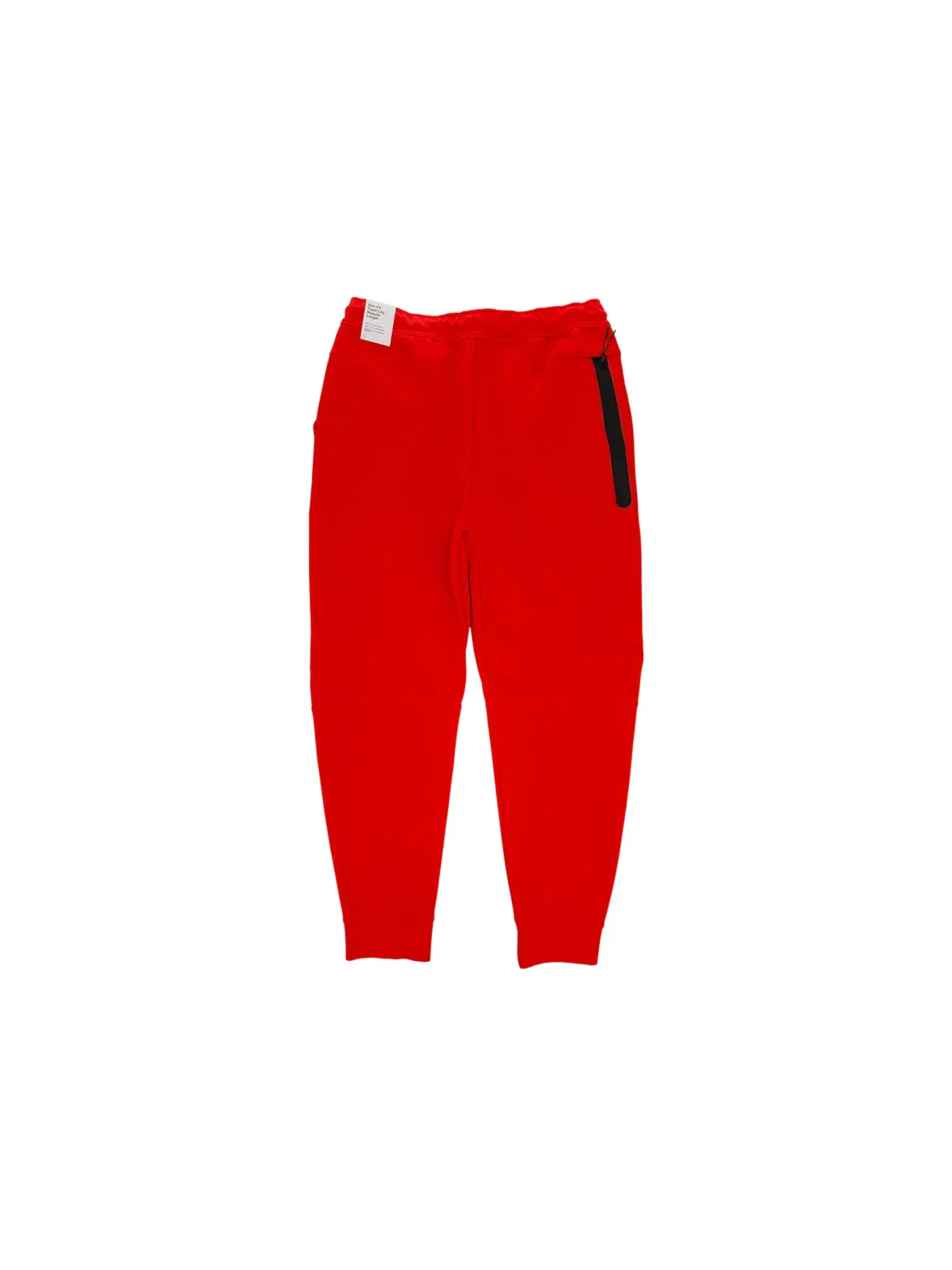 Мужские спортивные штаны из футера с длинными манжетами Joggers Nike — изображение 2 из 2, красный/черный