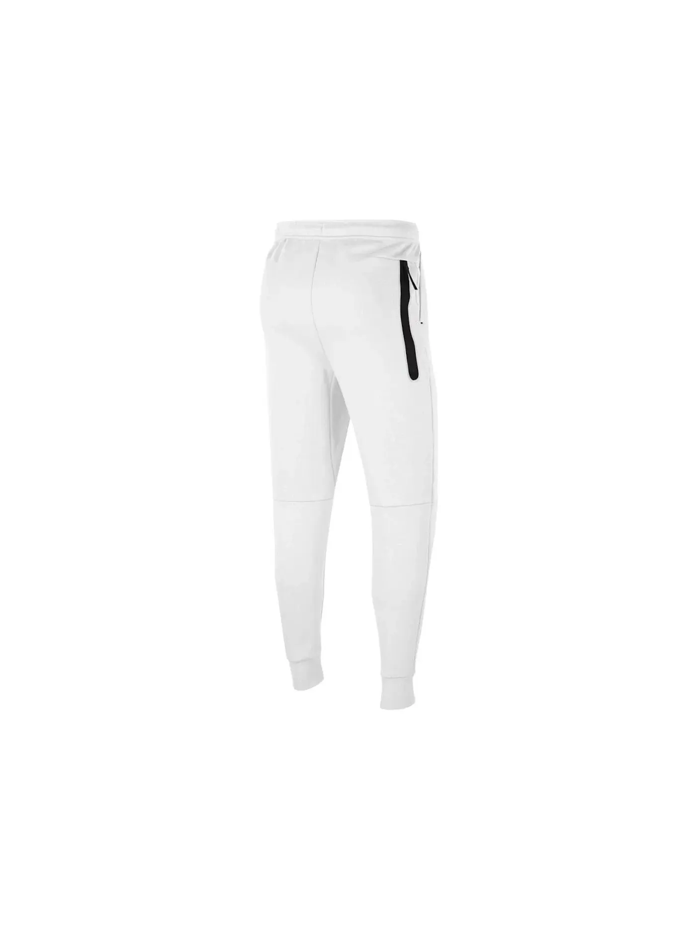 Мужские спортивные штаны из флиса Tech Fleece Nike — изображение 2 из 2, белый/черный