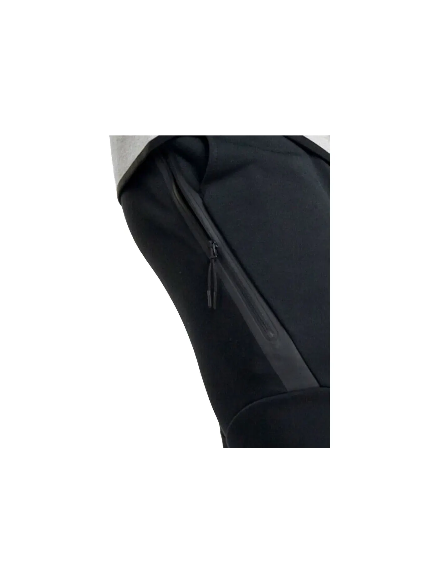 Мужские брюки из флиса с зауженным кроем Pant Nike — изображение 2 из 2, черный/черный