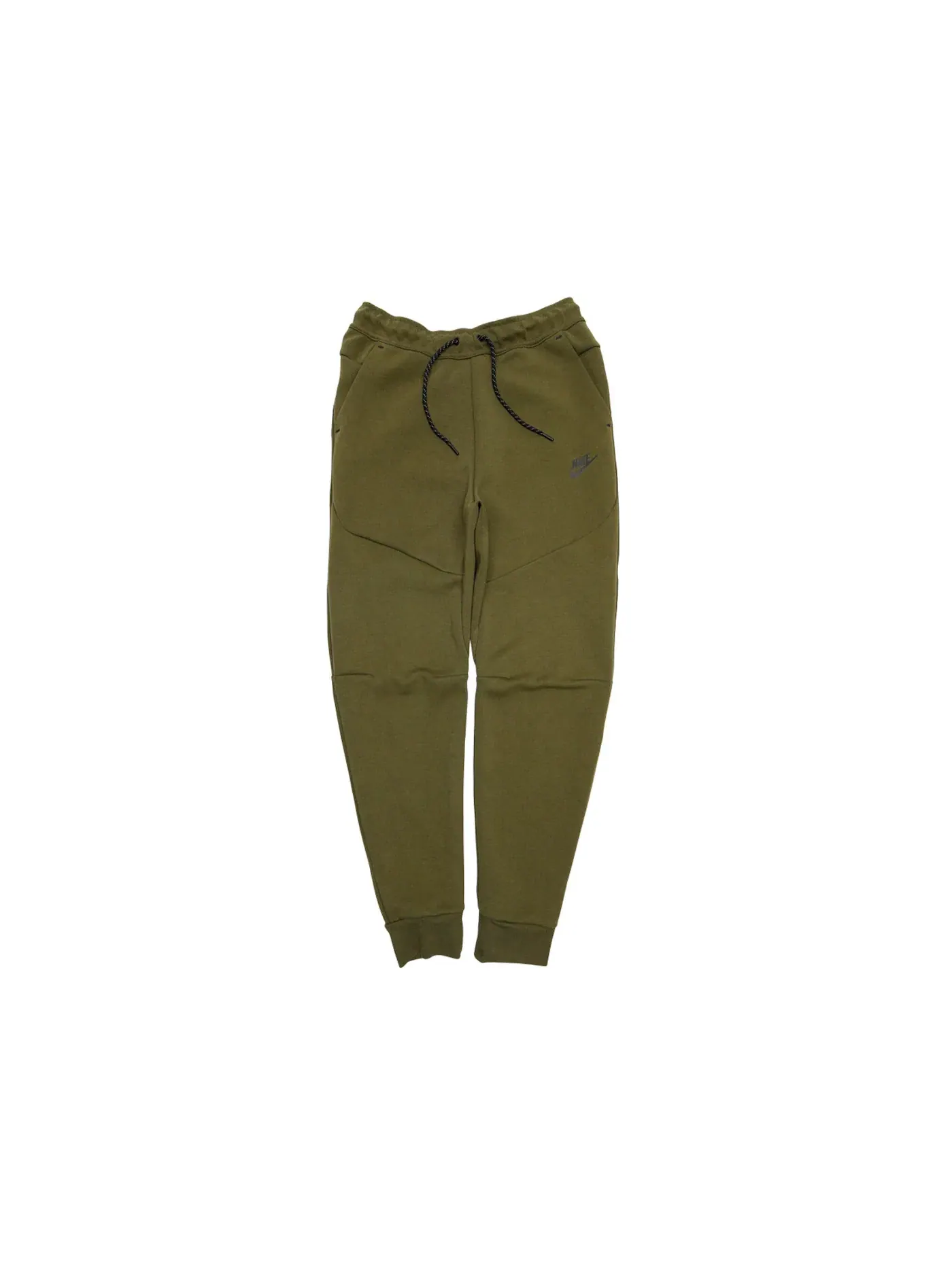 Мужские штаны из флиса с зауженным кроем Nike Tech Fleece Pant — изображение 1 из 2, оливковый зеленый