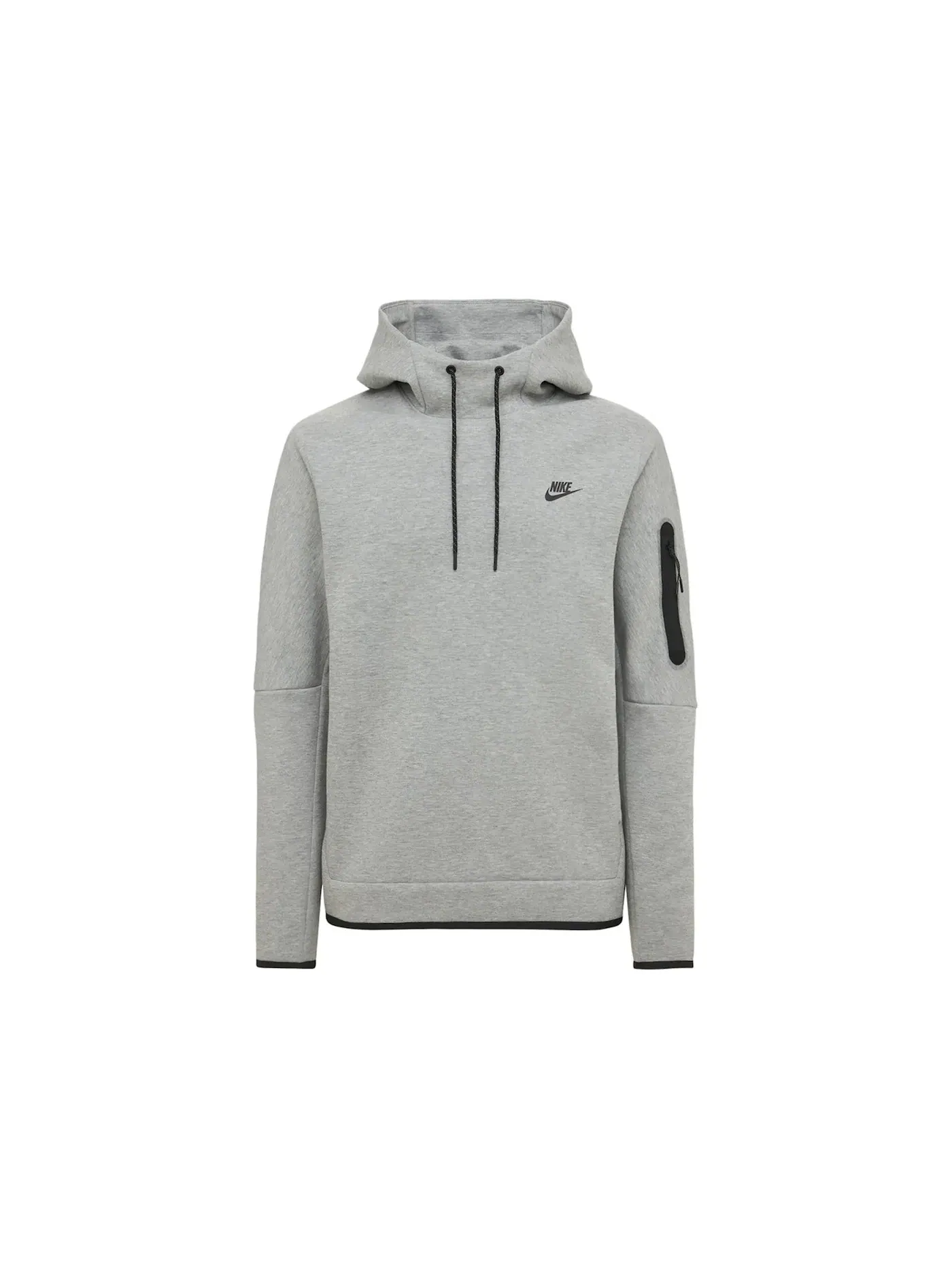Мужская худи с длинным рукавом Nike Sportswear Tech Fleece — изображение 1 из 2, темный серый/черный