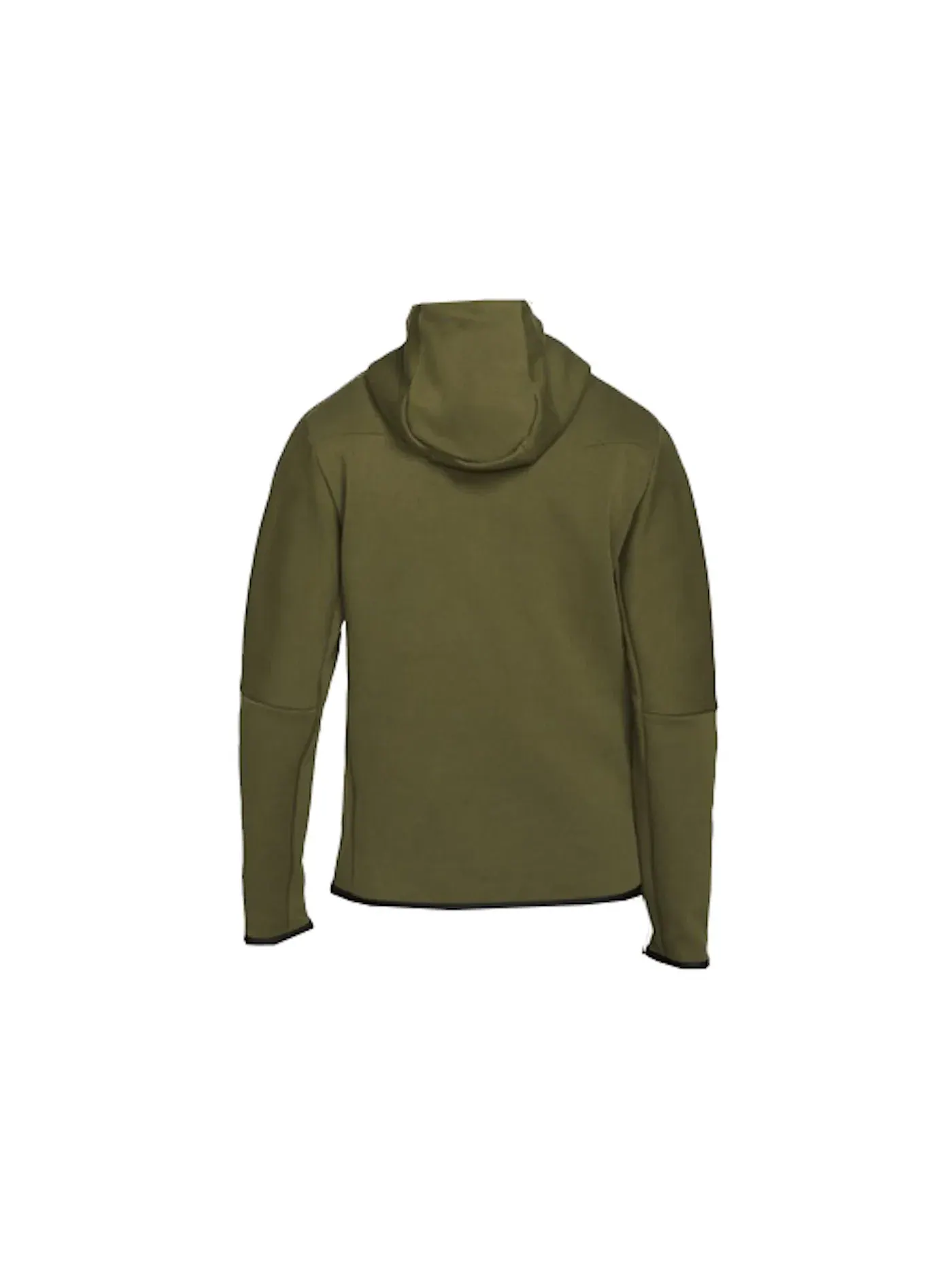 Мужская худи Nike Sportswear Tech Fleece Pullover Hoodie — изображение 2 из 2, оливковый/черный