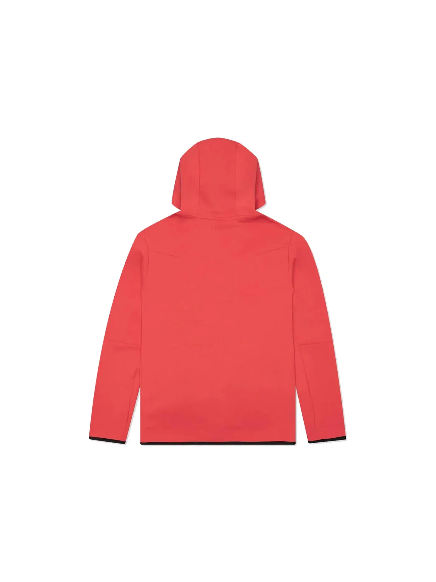 Мужской свитшот с капюшоном из футера Tech Fleece Nike — изображение 2 из 2, оранжевый