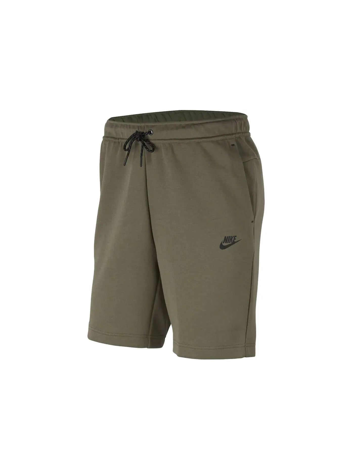 Мужские шорты из флиса Nike Sportswear Tech Fleece Short Nike — изображение 1 из 3, оливковый зеленый