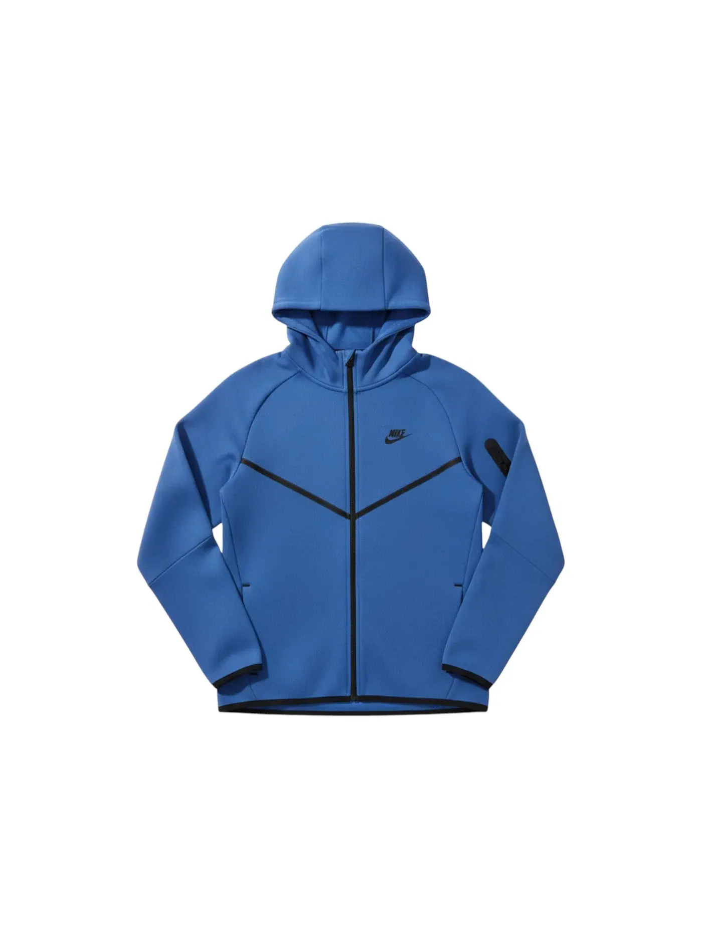 Мужская худи с длинным рукавом Nike Tech Fleece Windrunner Full Zip Hoodie Nike — изображение 1 из 1, черный