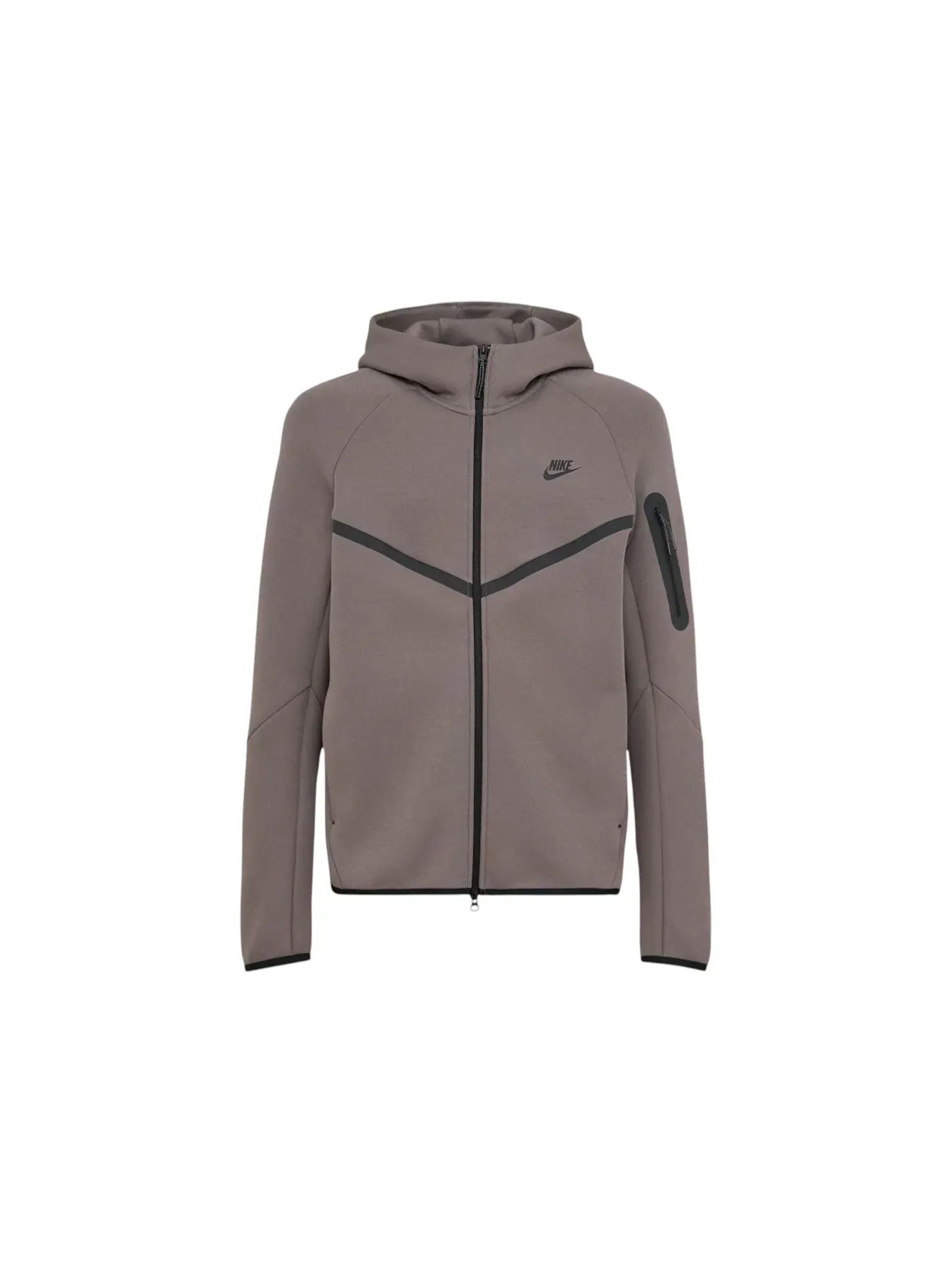 Мужская худи на молнии Nike Tech Fleece Windrunner Hoodie — изображение 1 из 1, черный