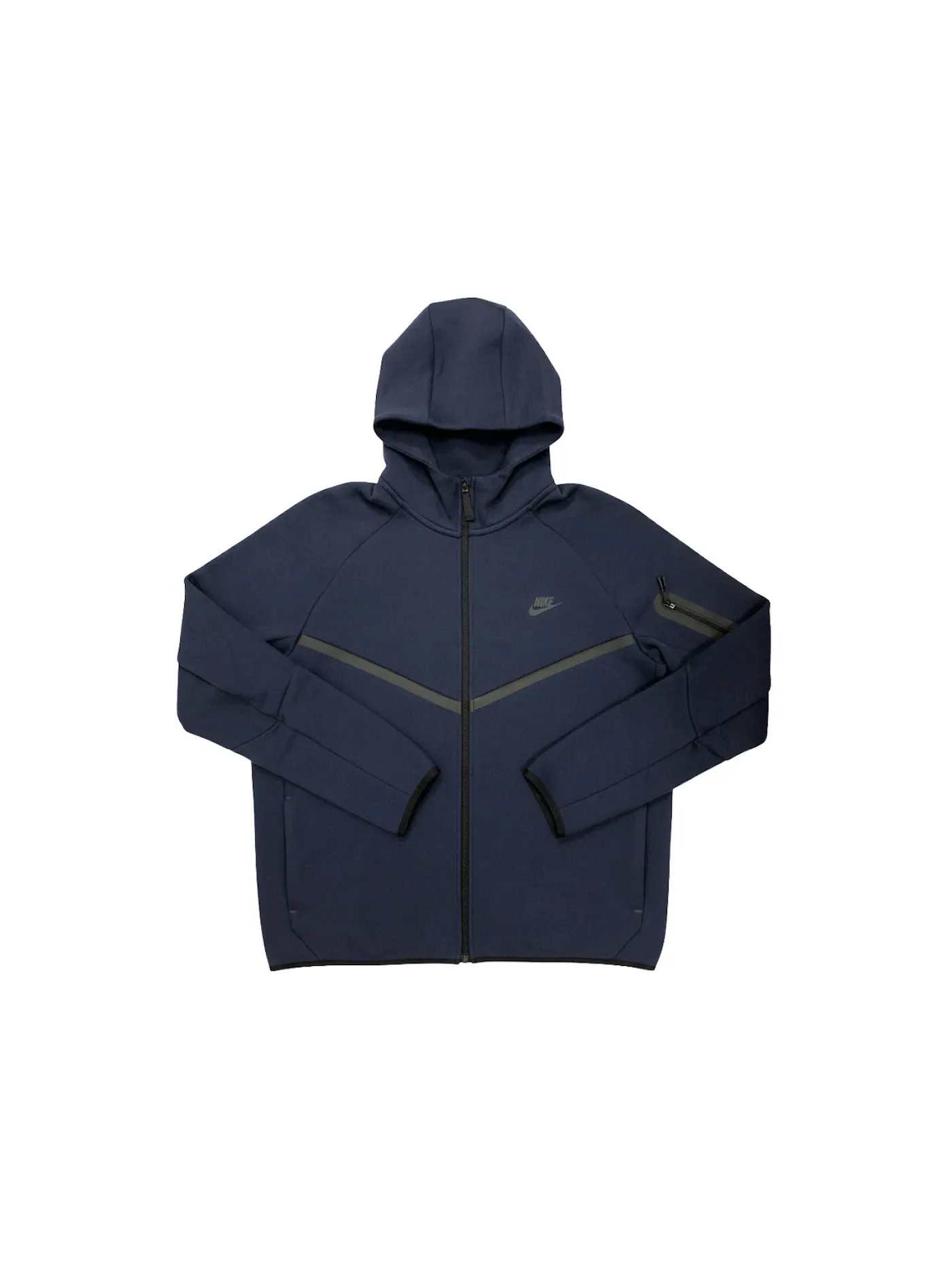 Мужская куртка с длинным рукавом Nike Tech Fleece Windrunner Jacket — изображение 1 из 1, черный