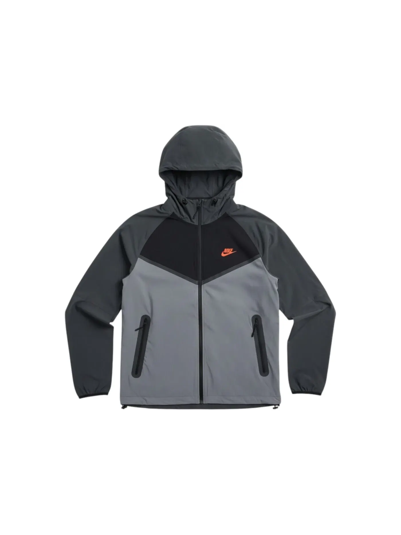 Мужская куртка с длинным рукавом Nike Jacket — изображение 1 из 1, серый//черный