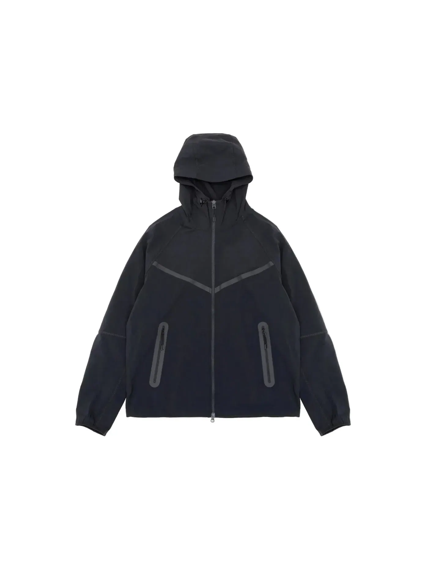 Мужская куртка Nike Tech Woven Jacket — изображение 1 из 1, черный/черный/черный