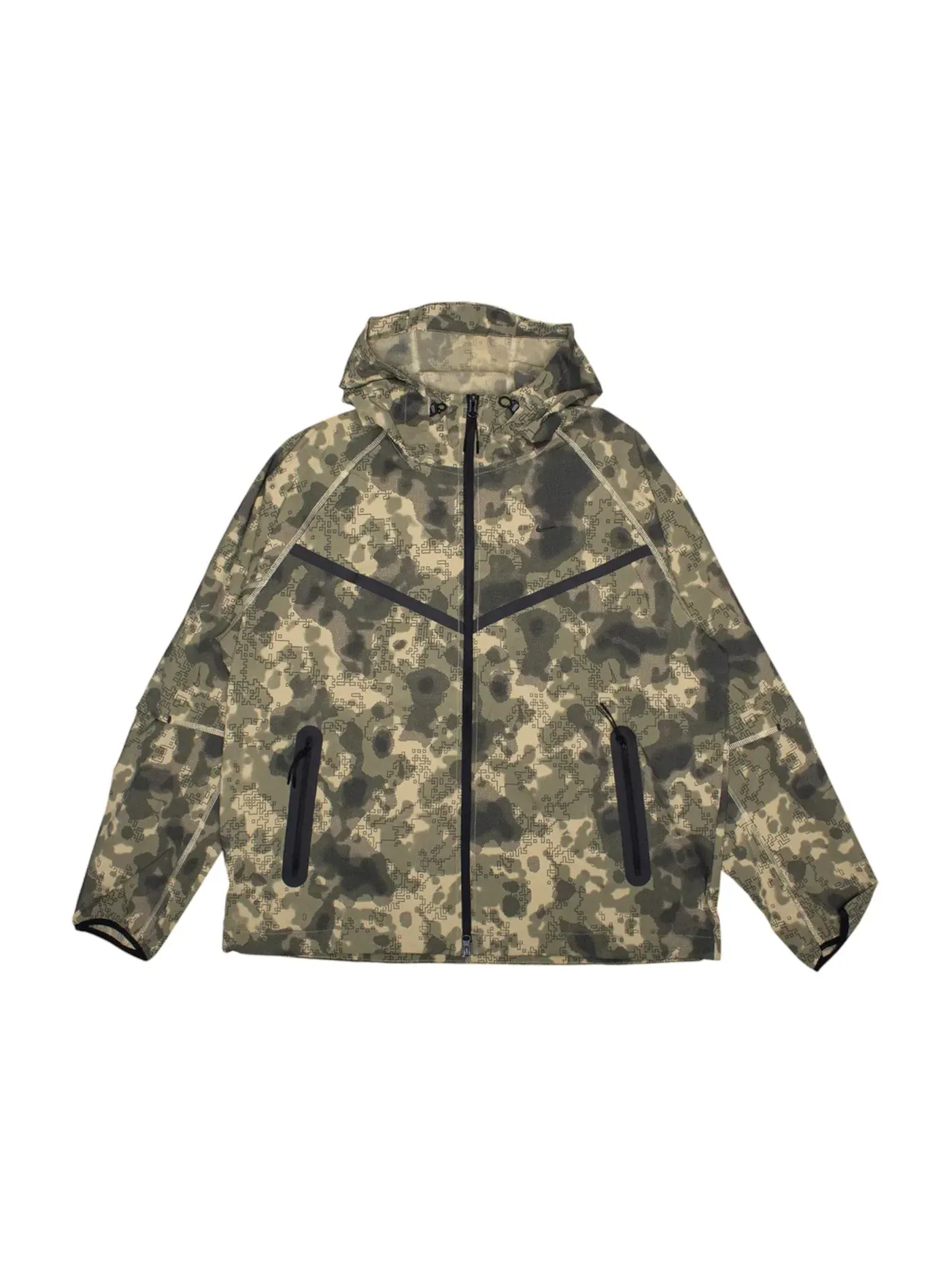 Мужская куртка с длинным рукавом Jacket Nike — изображение 1 из 1, оливковый/черный