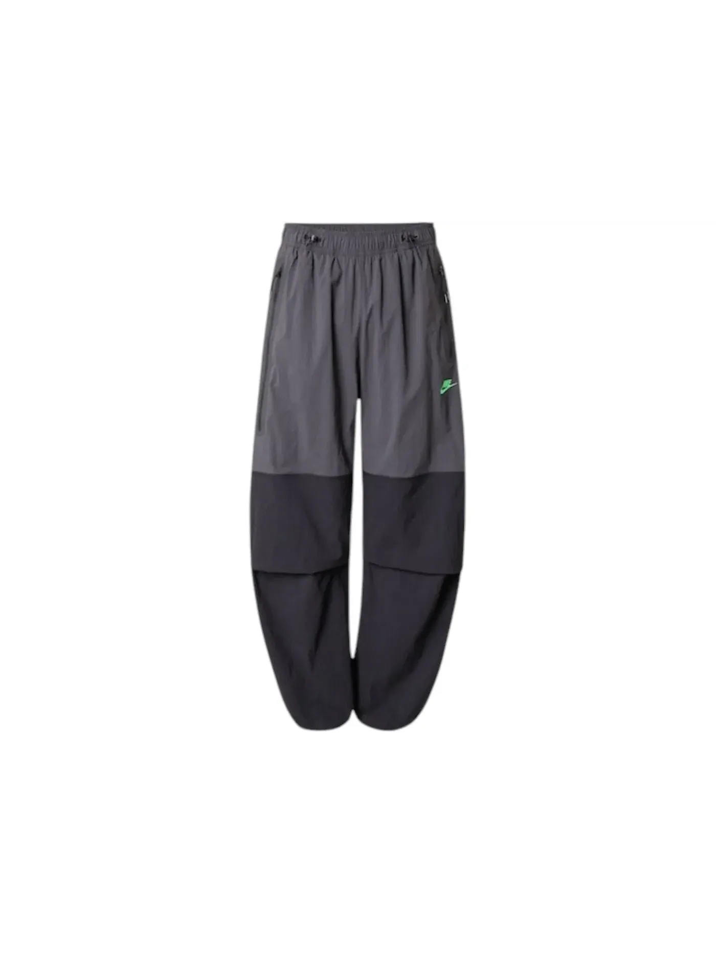 Мужские Oversized брюки Nike Tech Woven Pants — изображение 1 из 1, черный//зеленый
