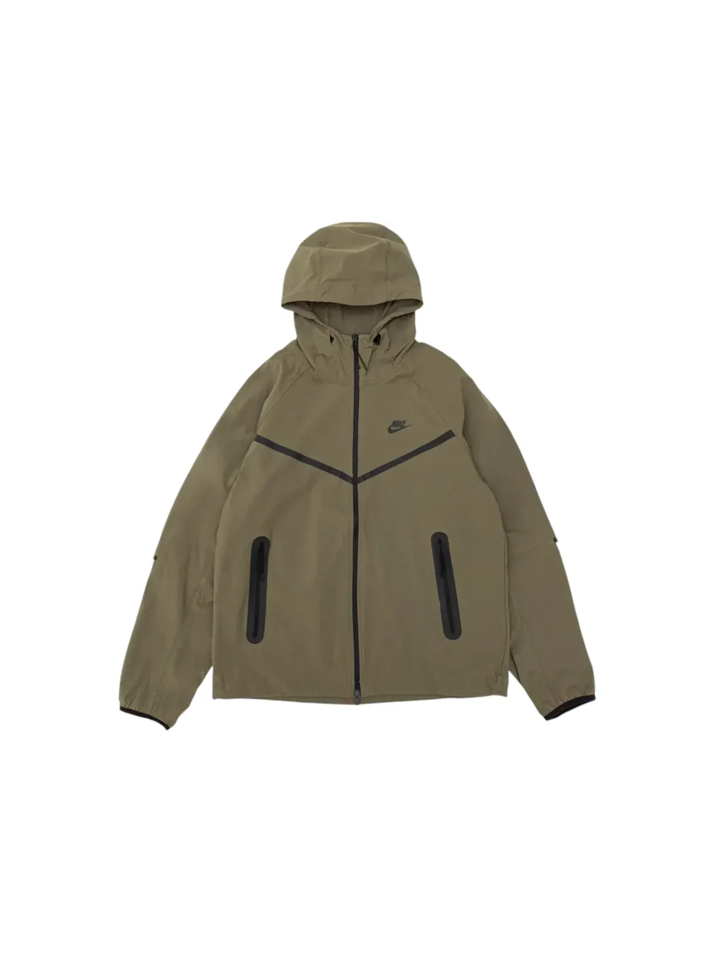 Мужская куртка Nike Tech Woven Jacket — изображение 1 из 1, оливковый/черный