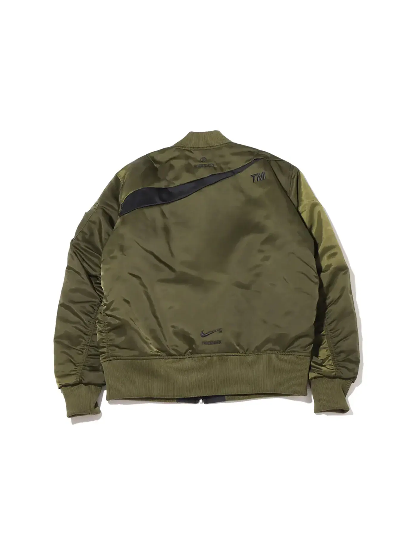 Мужская куртка-бомбер синтетическая двусторонняя Nike Therma-FIT Synthetic Phil Reversible Bomber — изображение 2 из 3