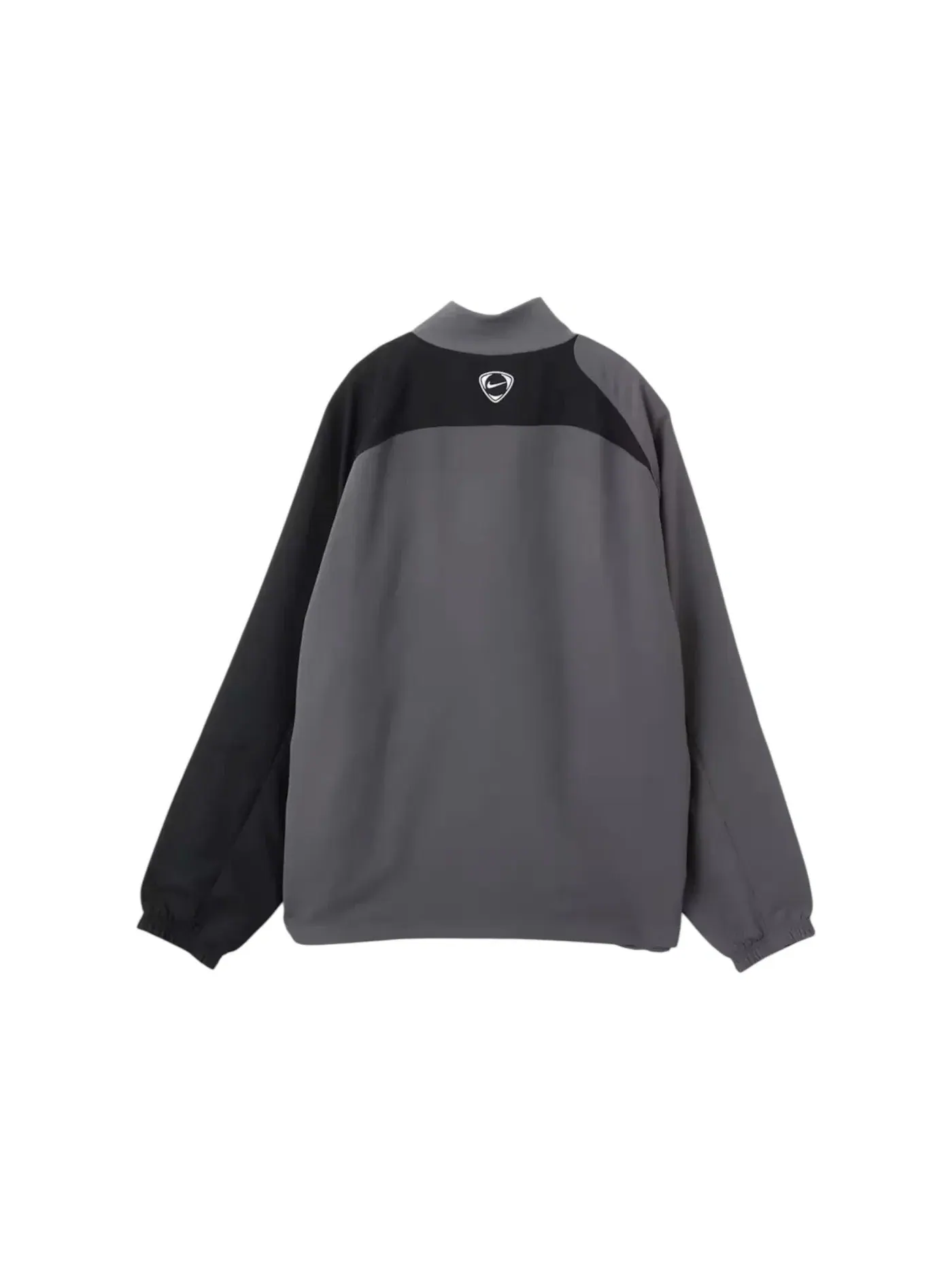 Мужская куртка-ветровка Nike Total 90 Brazil Reissue Replica Soccer Track Jacket — изображение 2 из 2, темный серый/черный