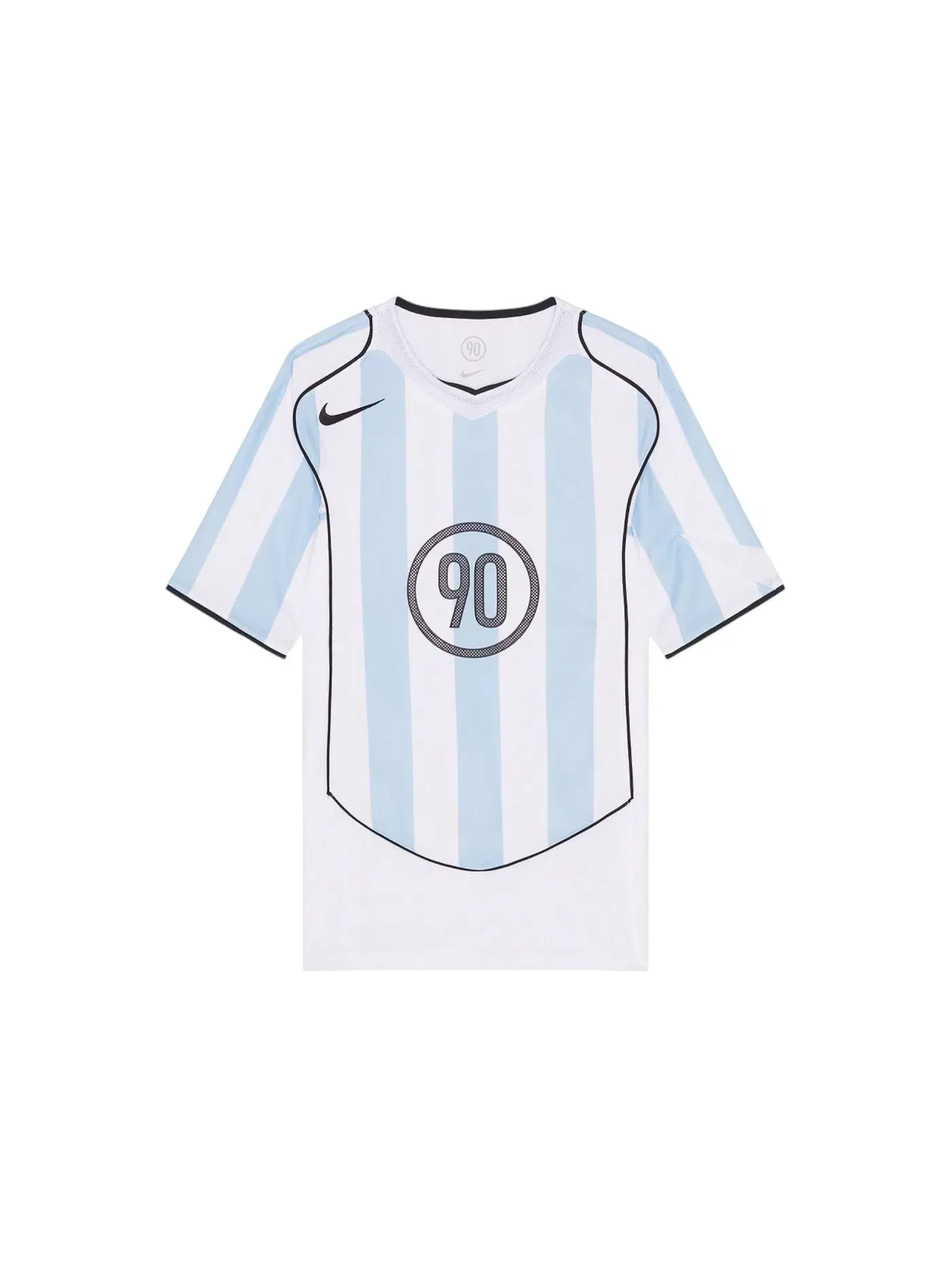Мужская футбольная джерси с длинным рукавом Nike Jersey — изображение 1 из 2, синий/белый