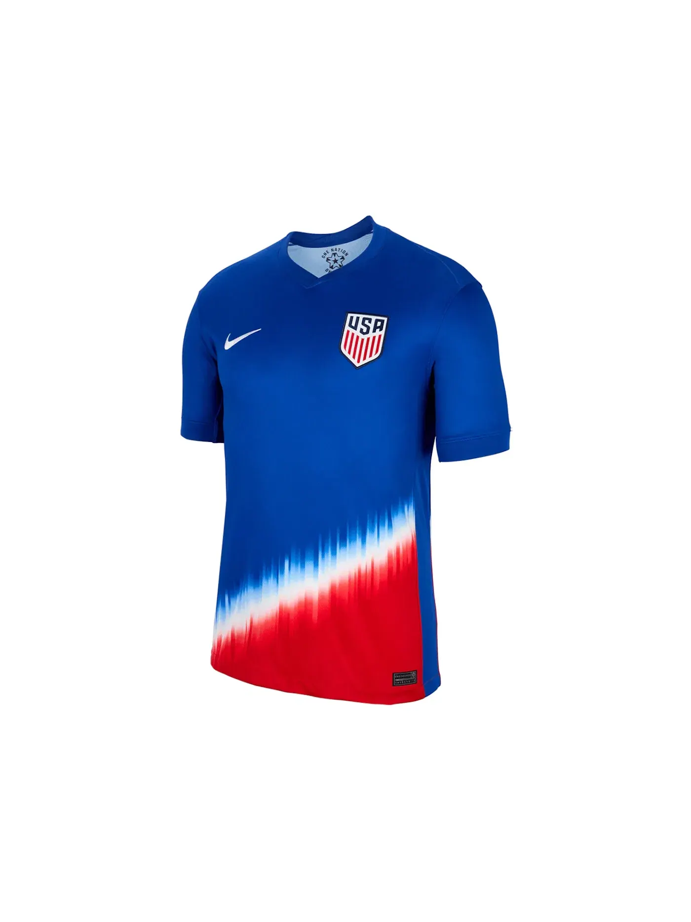 Мужская футбольная джерси Nike Stadium Away Replica Jersey — изображение 1 из 1, красный/белый/белый