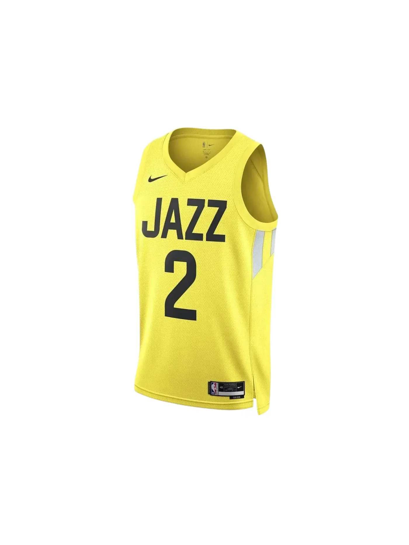 Мужская баскетбольная майка Utah Jazz Nike — изображение 1 из 1, желтый
