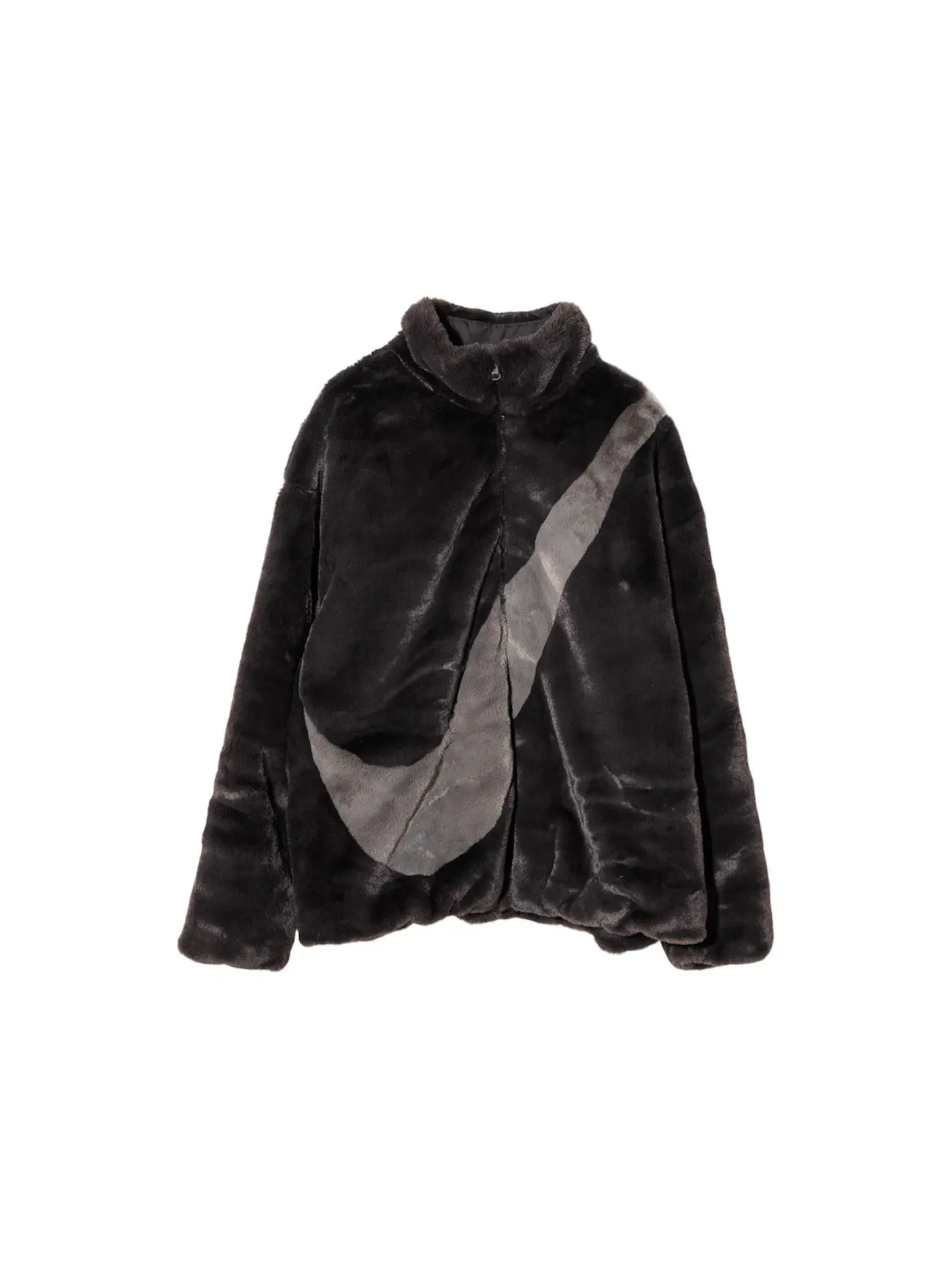 Женская куртка с искусственным мехом Nike Jacket — изображение 1 из 2, коричневый