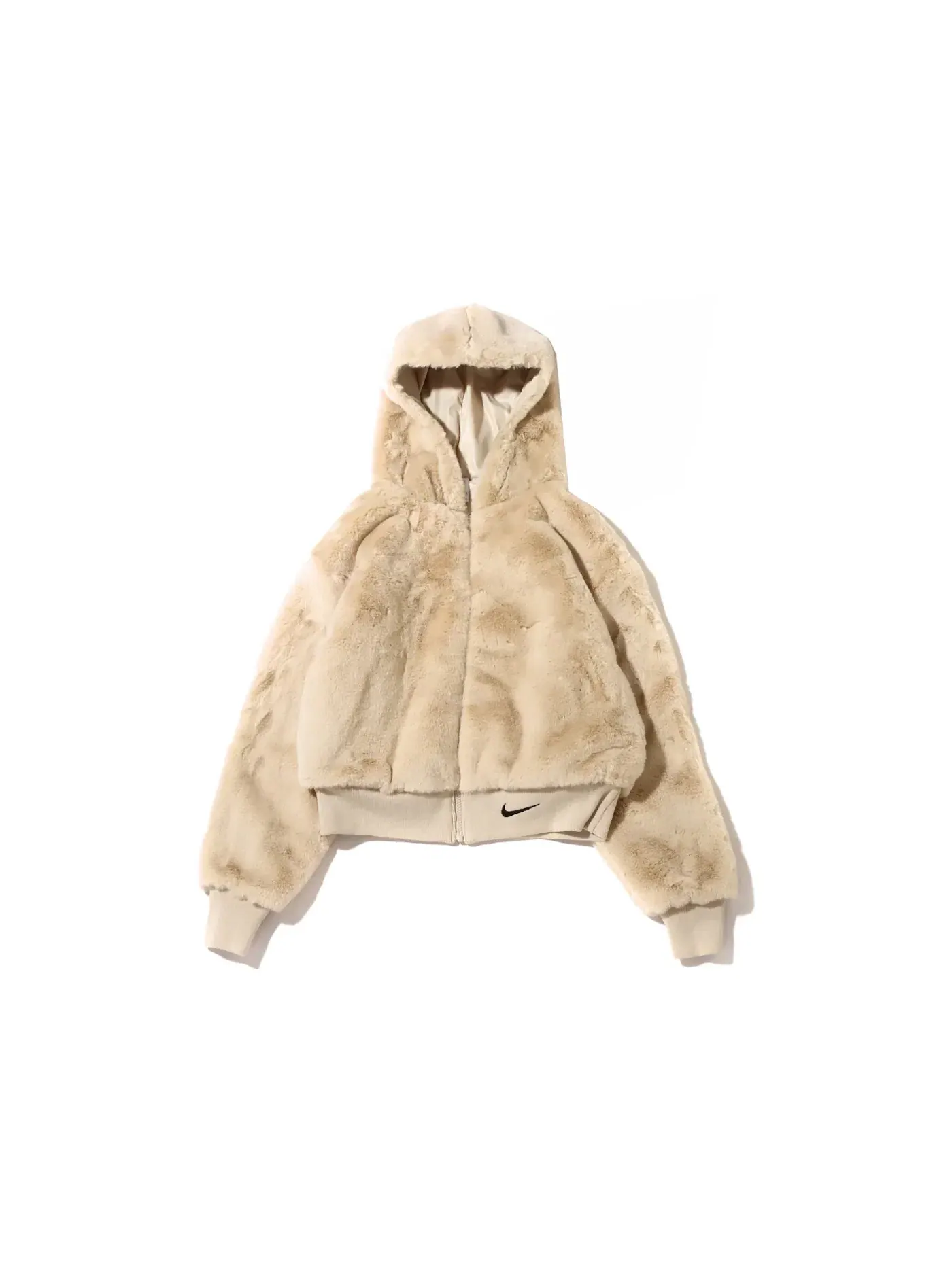 Женская куртка из искусственного меха без рукавов Nike Jacket (US Sizing) — изображение 2 из 2, черный