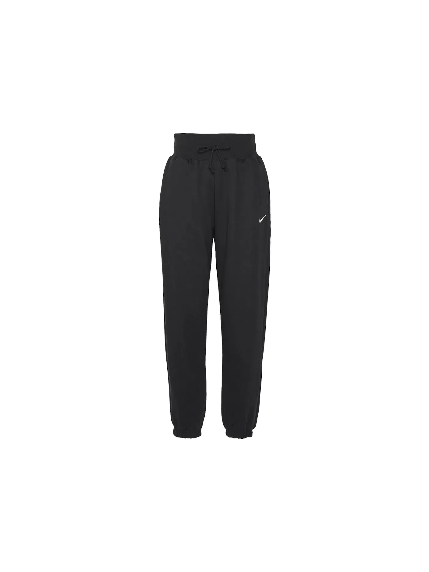 Женские спортивные штаны с завышенной талией Nike Phoenix Fleece — изображение 1 из 1, черный