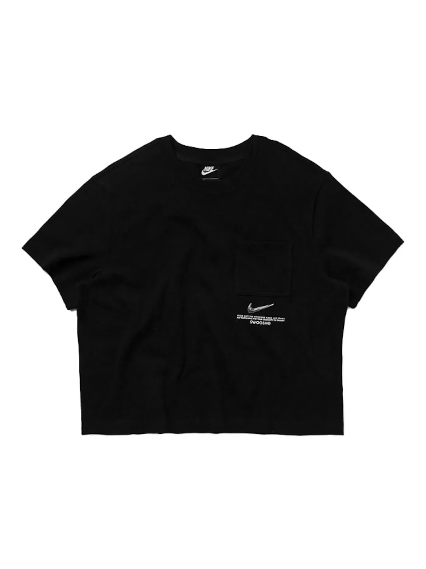 Женская футболка с принтом Nike T-shirt — изображение 1 из 1, черный