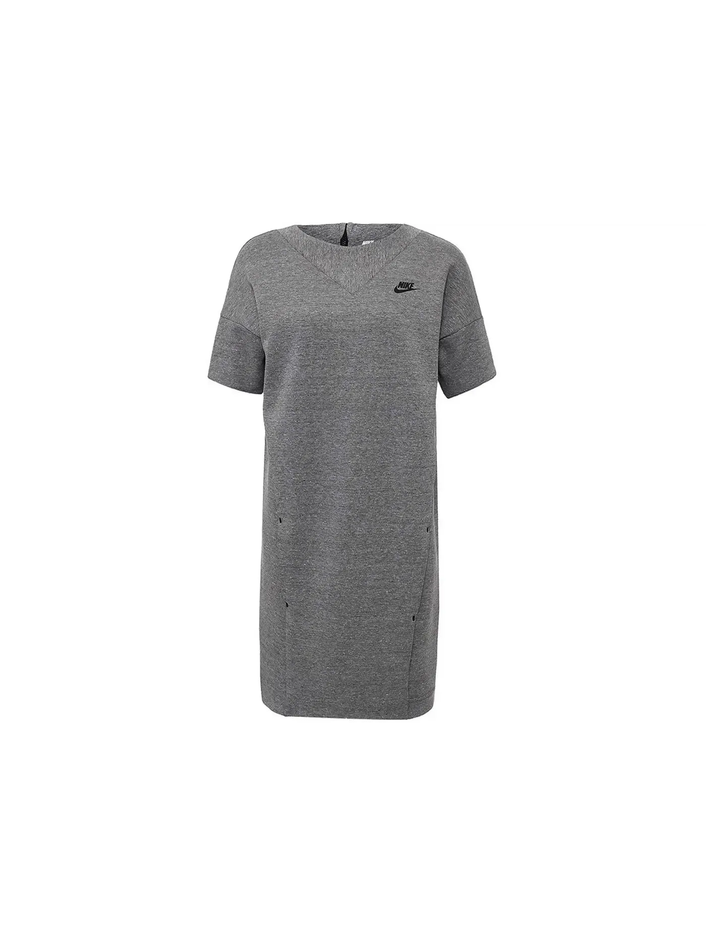 Женское платье из футера с длинным рукавом Nike Tech Fleece — изображение 1 из 1, серый