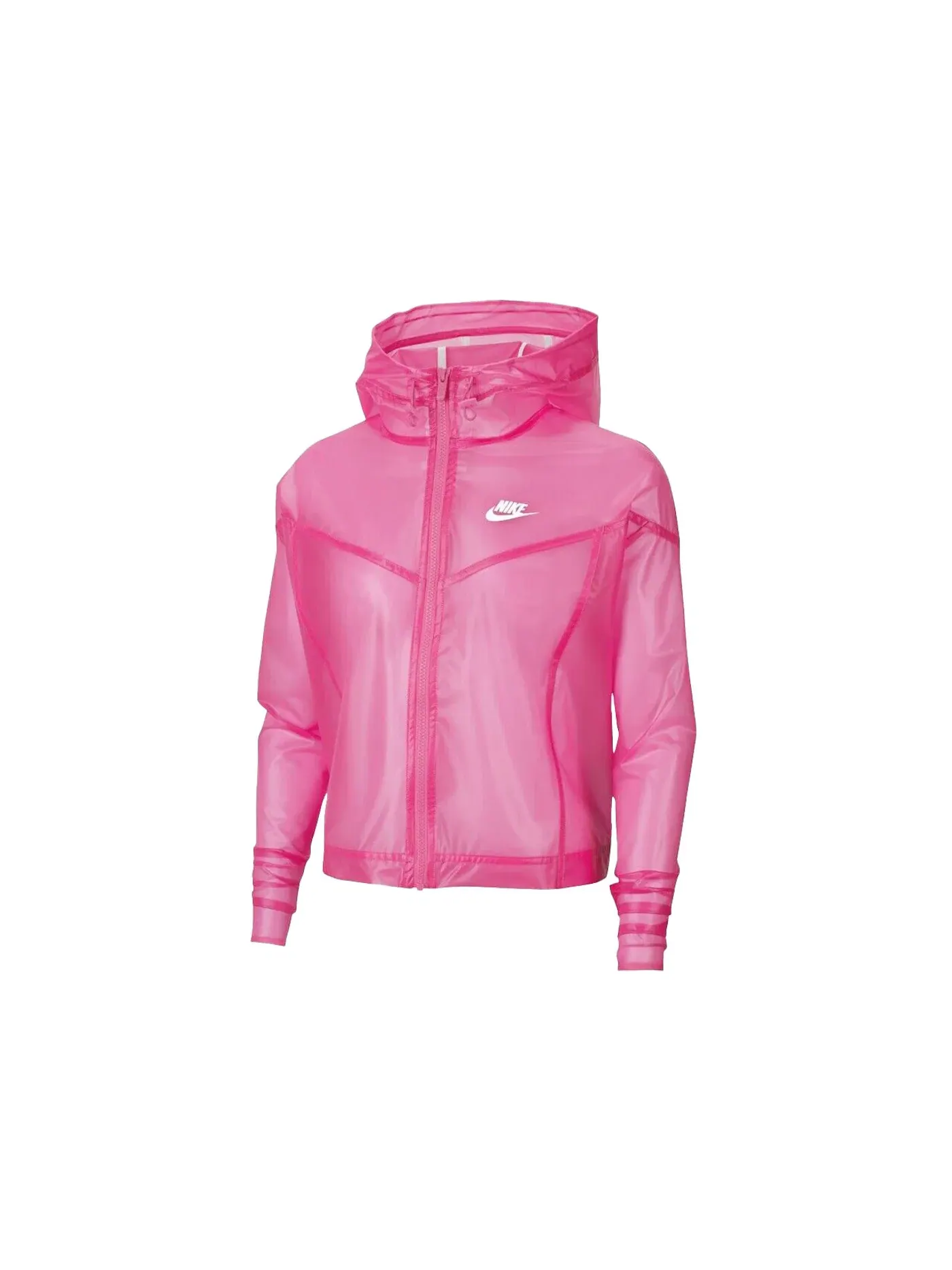 Женская куртка-ветровка с длинным рукавом Windrunner Nike — изображение 1 из 1, розовый