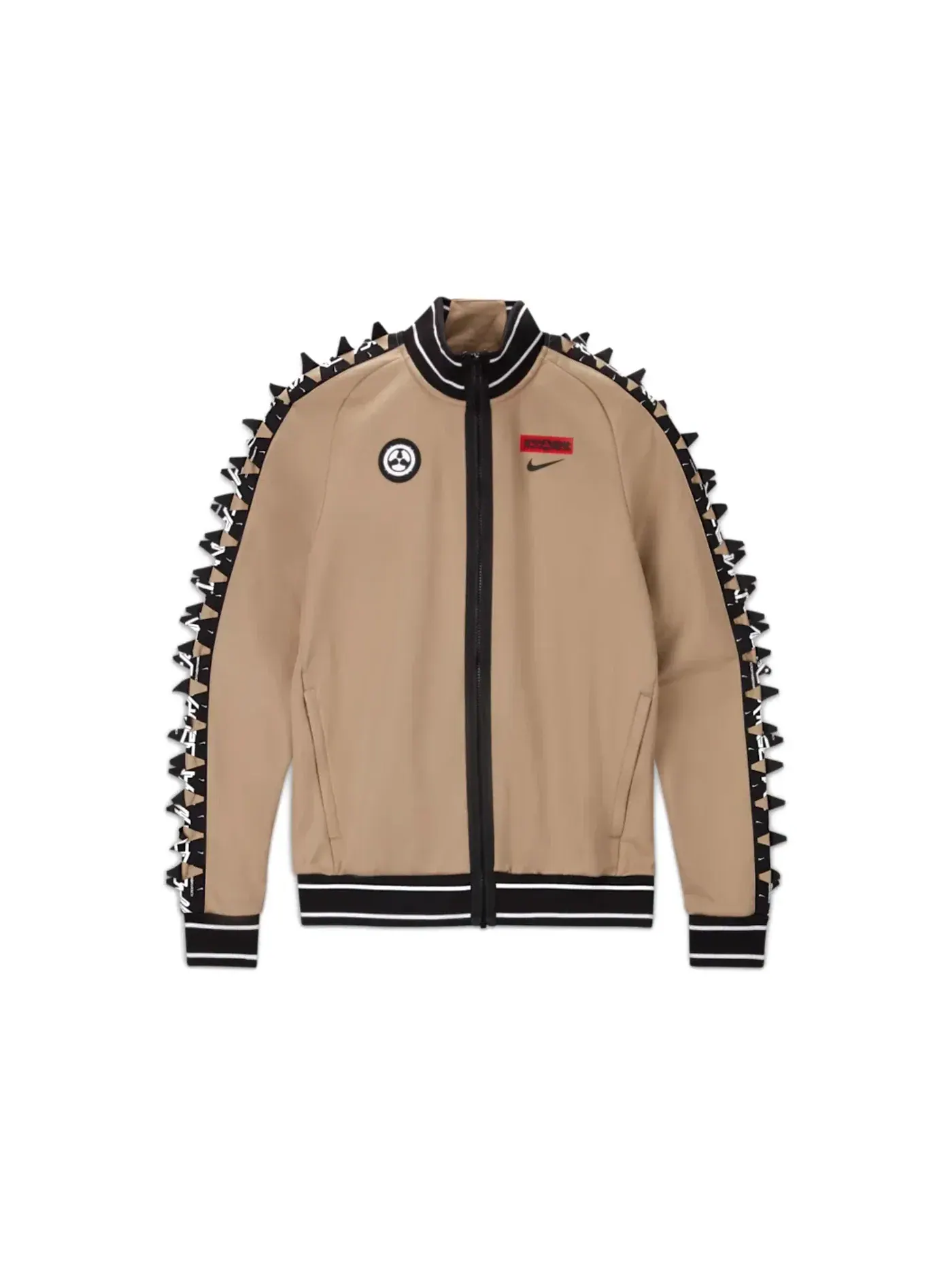 Мужская куртка с длинным рукавом Nike x Acronym Knit Jacket — изображение 1 из 2, коричневый
