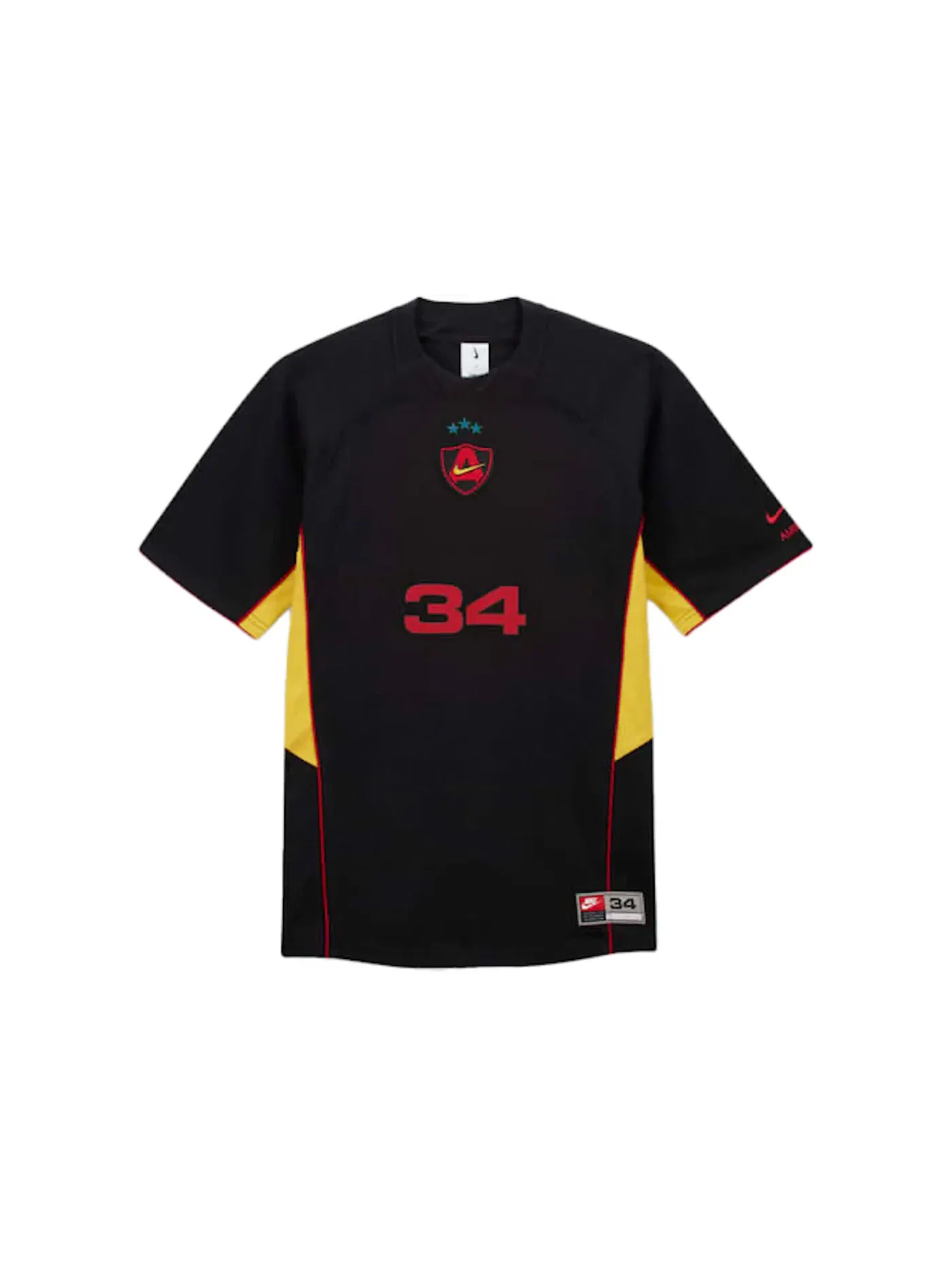 Мужская футболка с принтом Nike x AMBUSH Jersey Top (Asia Sizing) — изображение 1 из 2, черный/мульти
