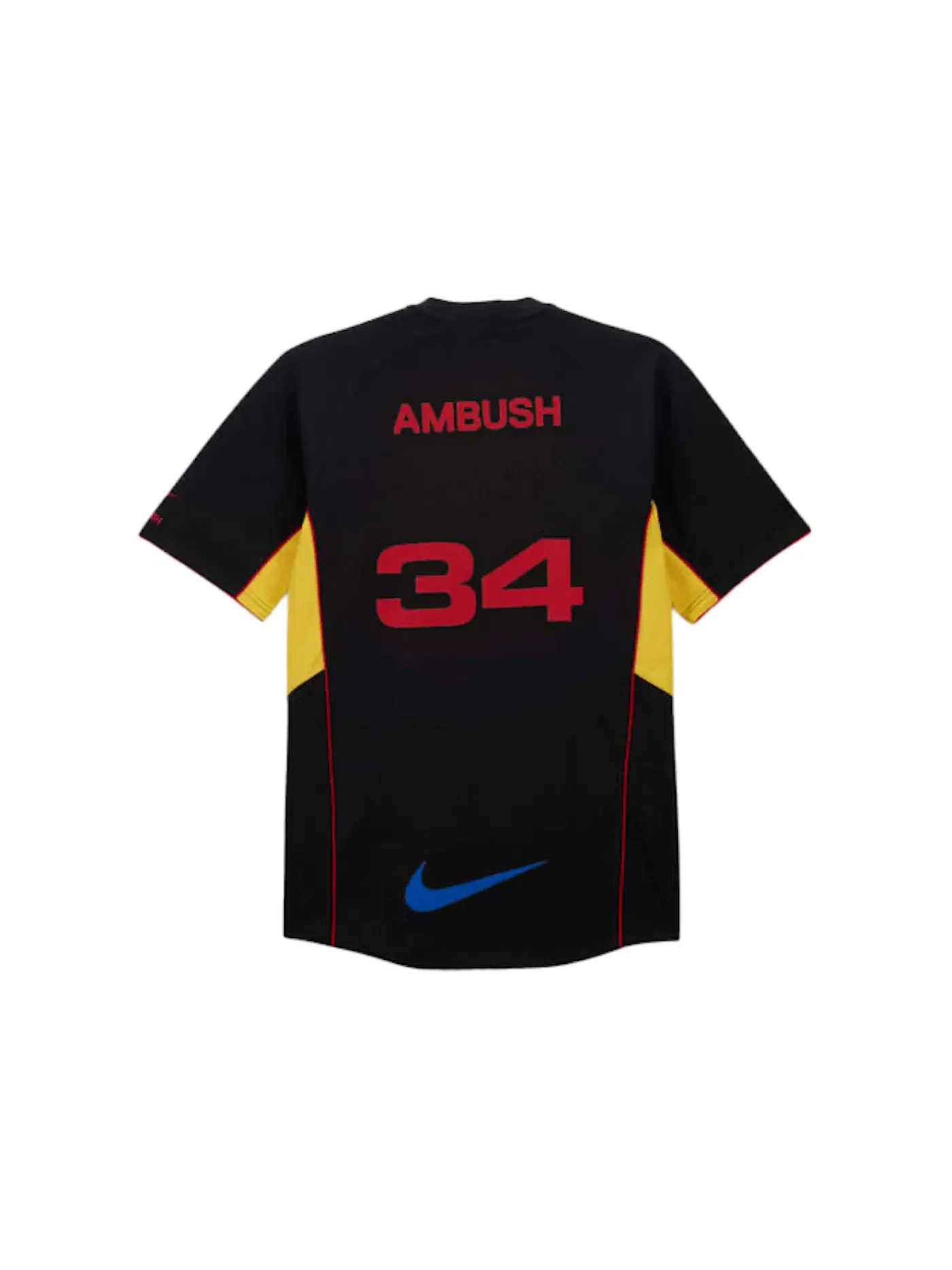 Мужская футболка с принтом Nike AMBUSH Jersey Top — изображение 2 из 2, черный/мульти