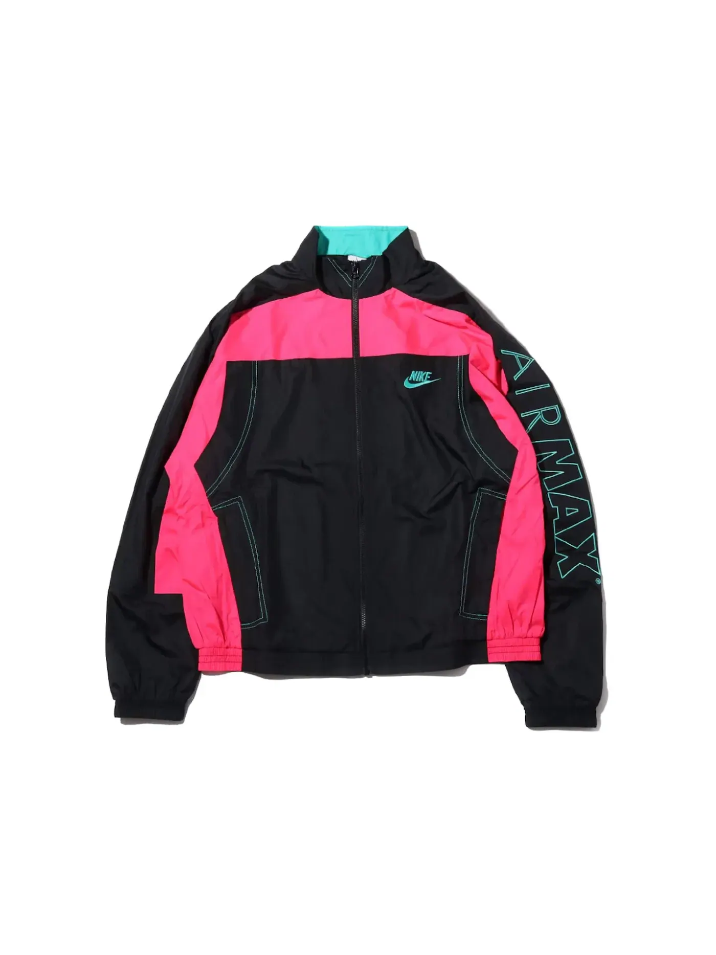 Мужская куртка с принтом Track Jacket Nike — изображение 1 из 2, черный/розовый